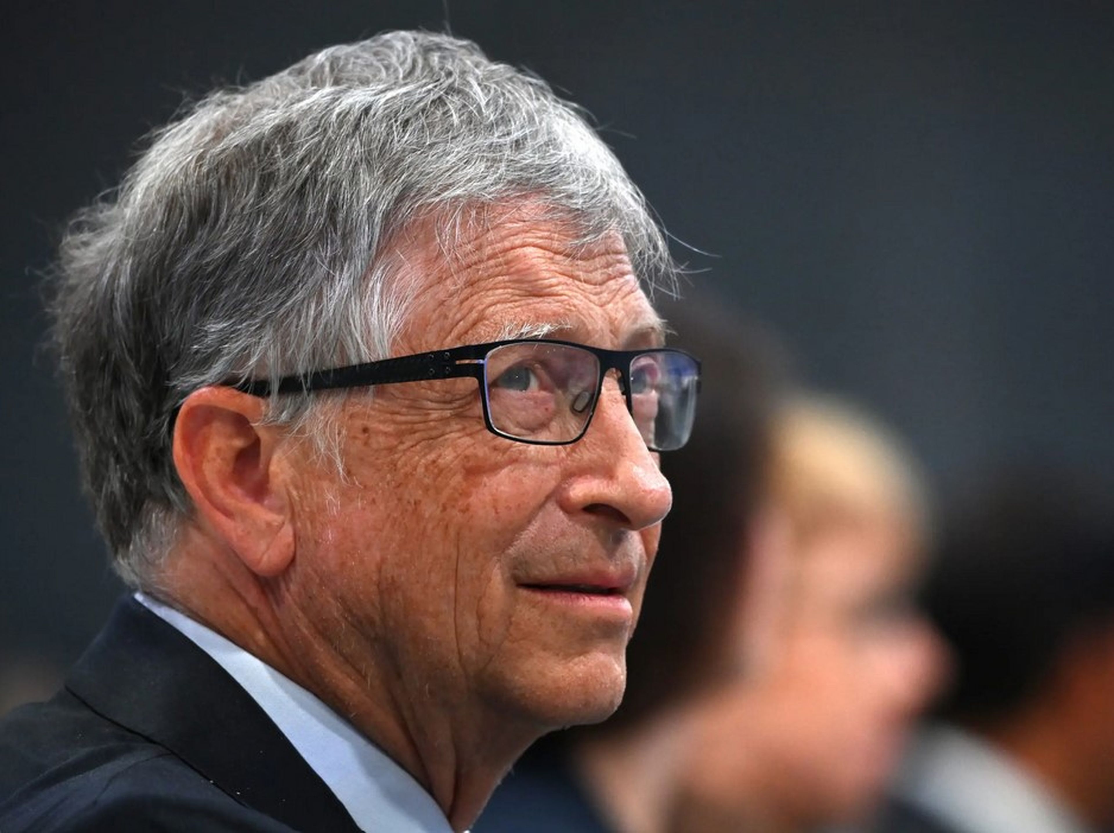 Bill Gates durante la reunión del COP26 en Glasgow (Escocia), el 2 de noviembre de 2021.