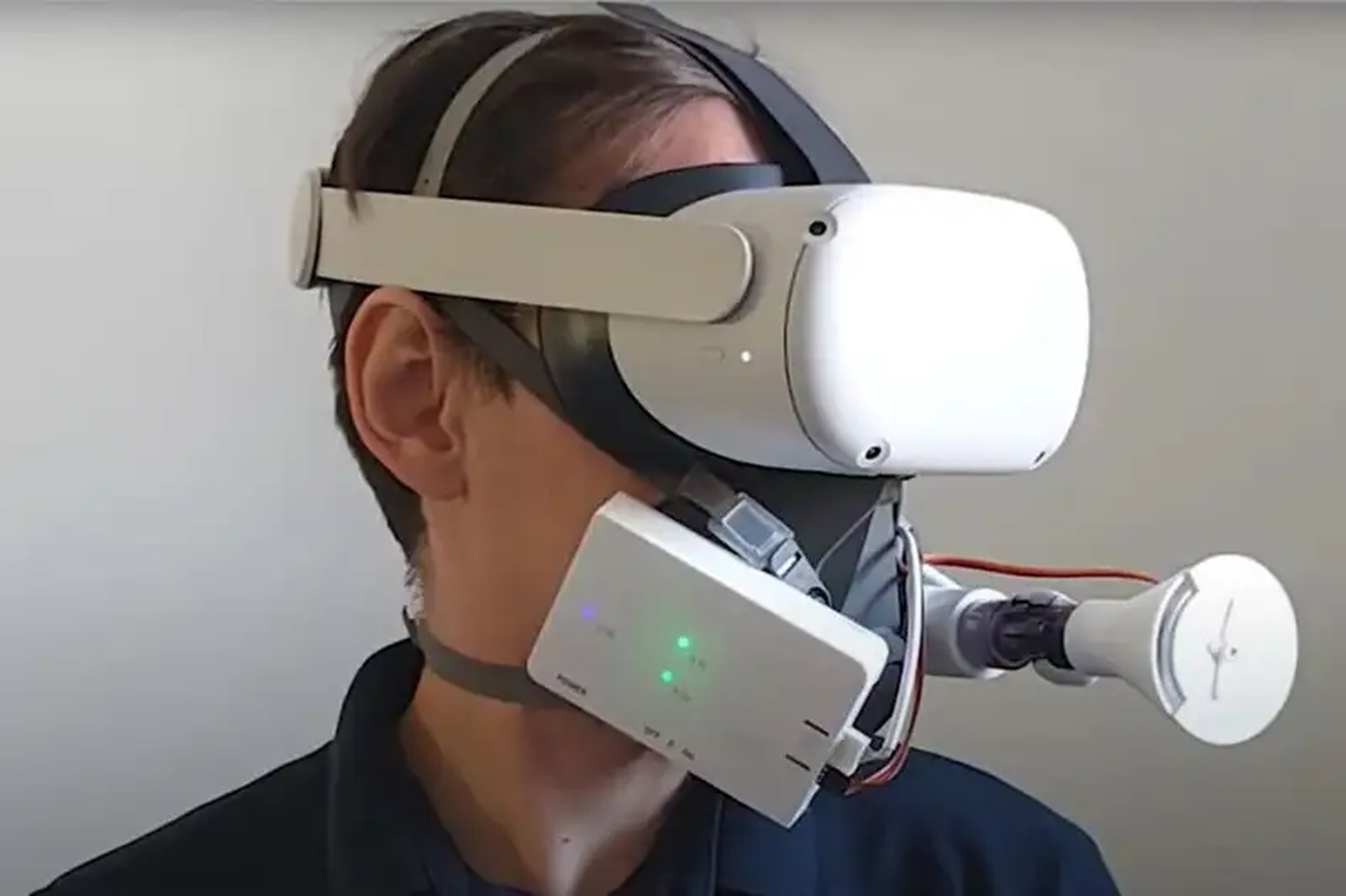 Casco de realidad virtual