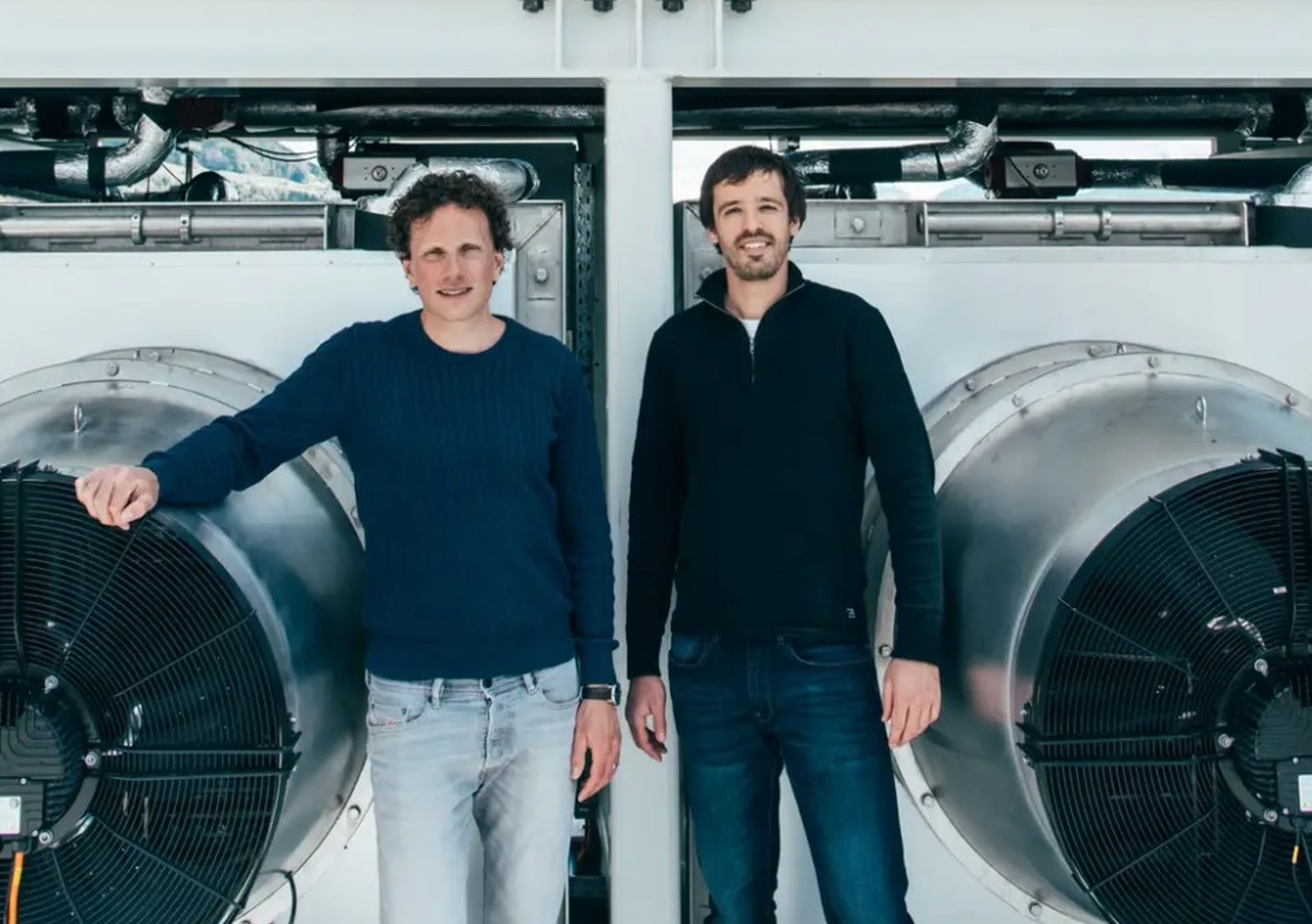 Christoph Gebald y Jan Wurzbacher, fundadores de Climeworks.