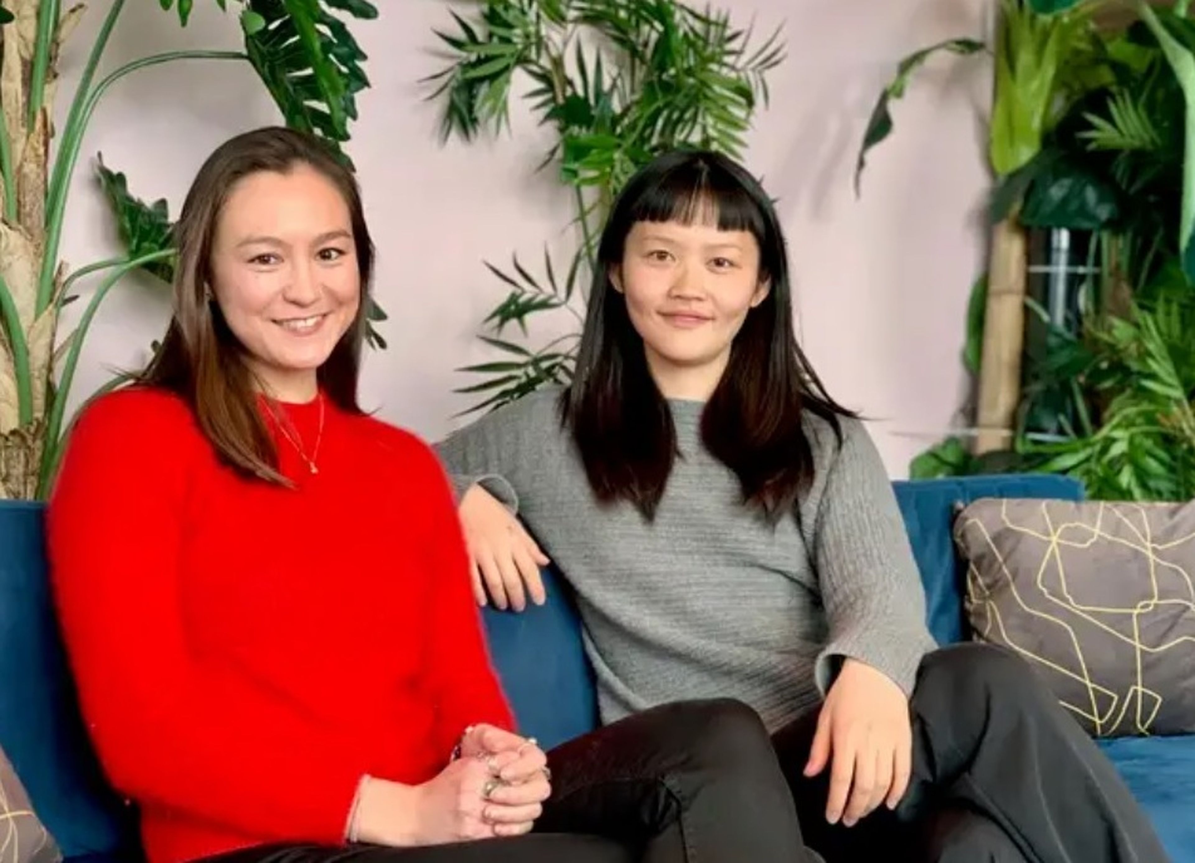 Las cofundadoras de Seabound, Alisha Fredriksson y Roujia Wen.