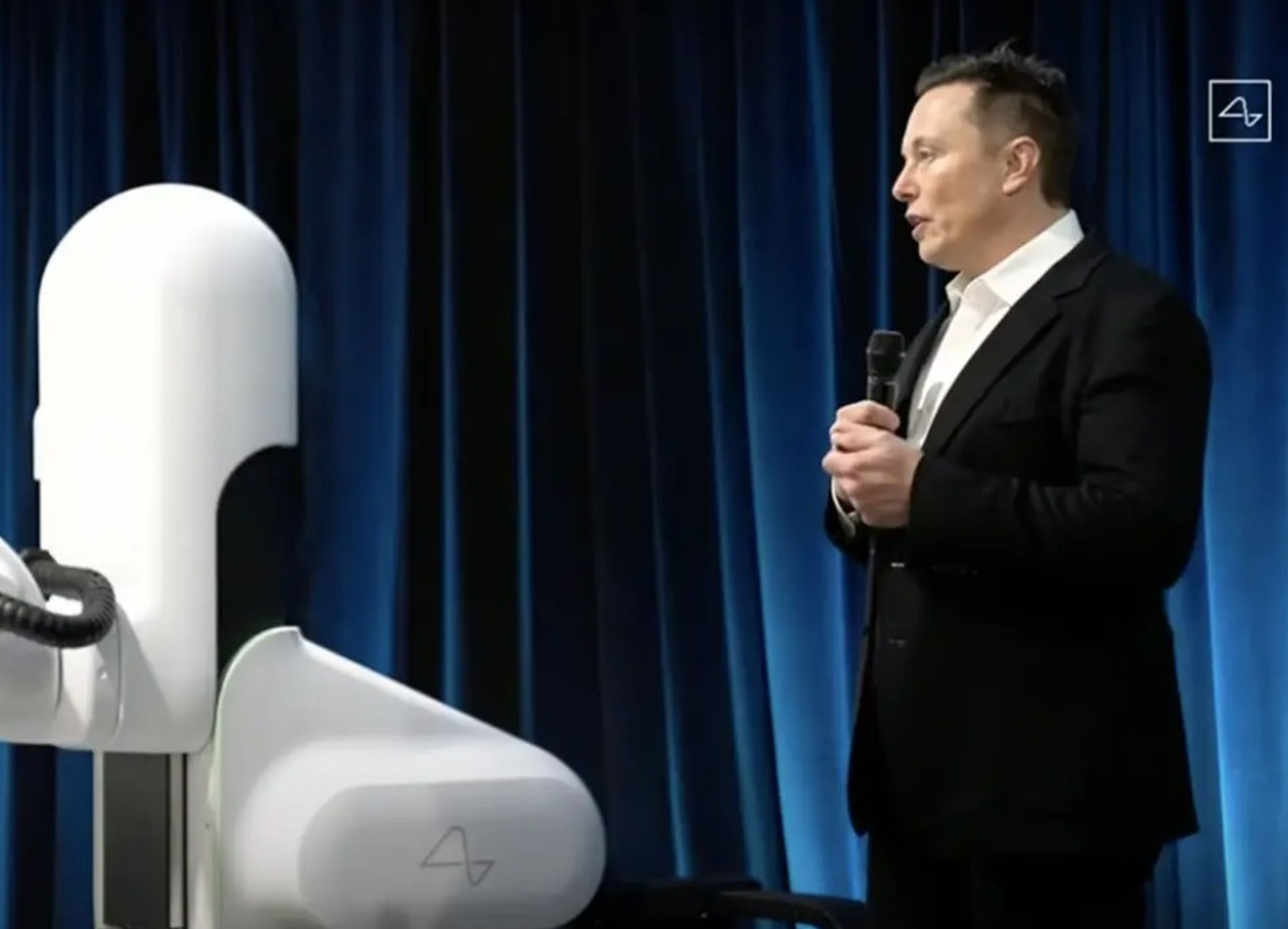 Elon Musk presentando "Neuralink Progress Update".