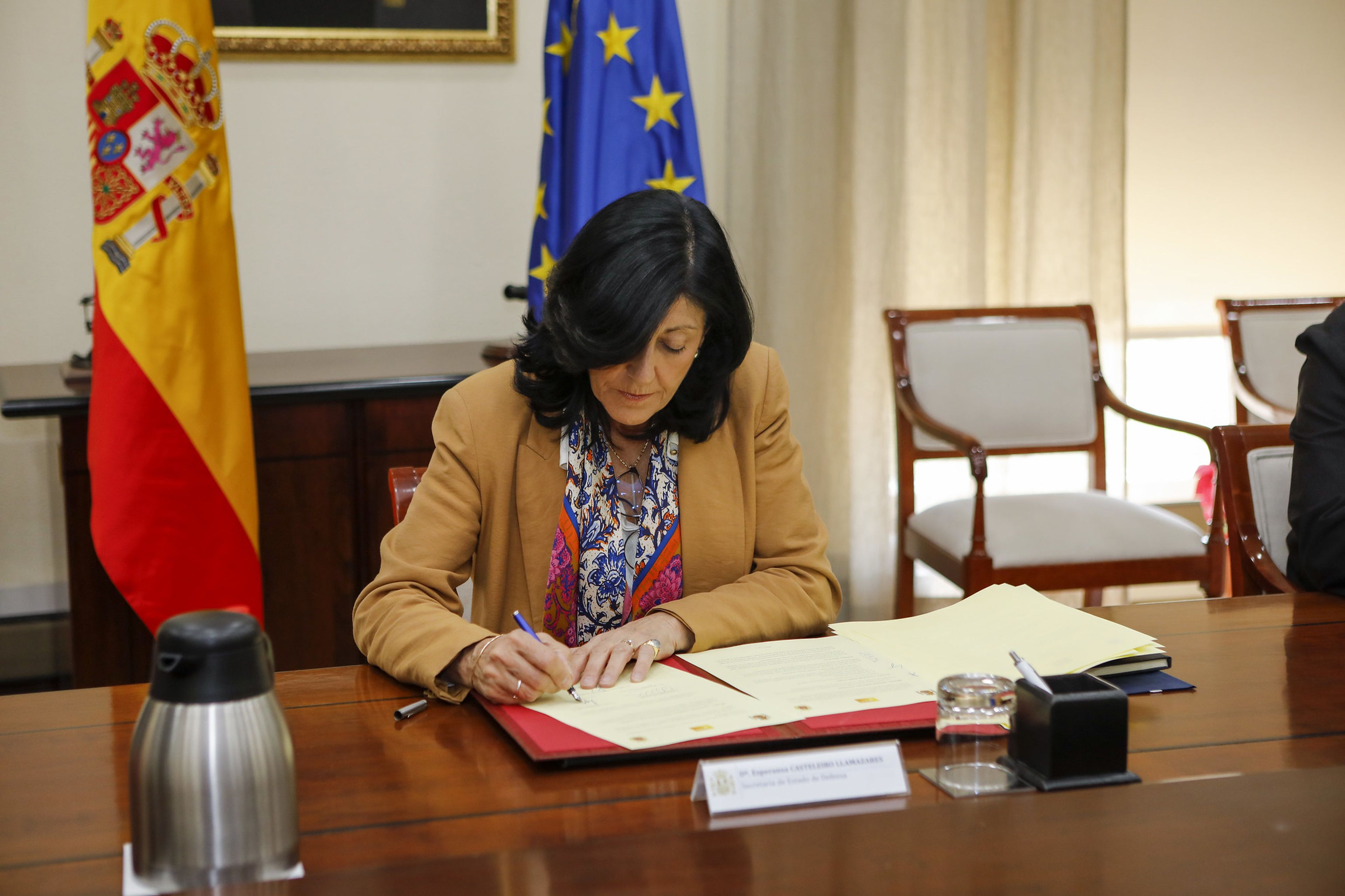 La nueva directora del CNI, Esperanza Casteleiro, en una imagen de archivo.