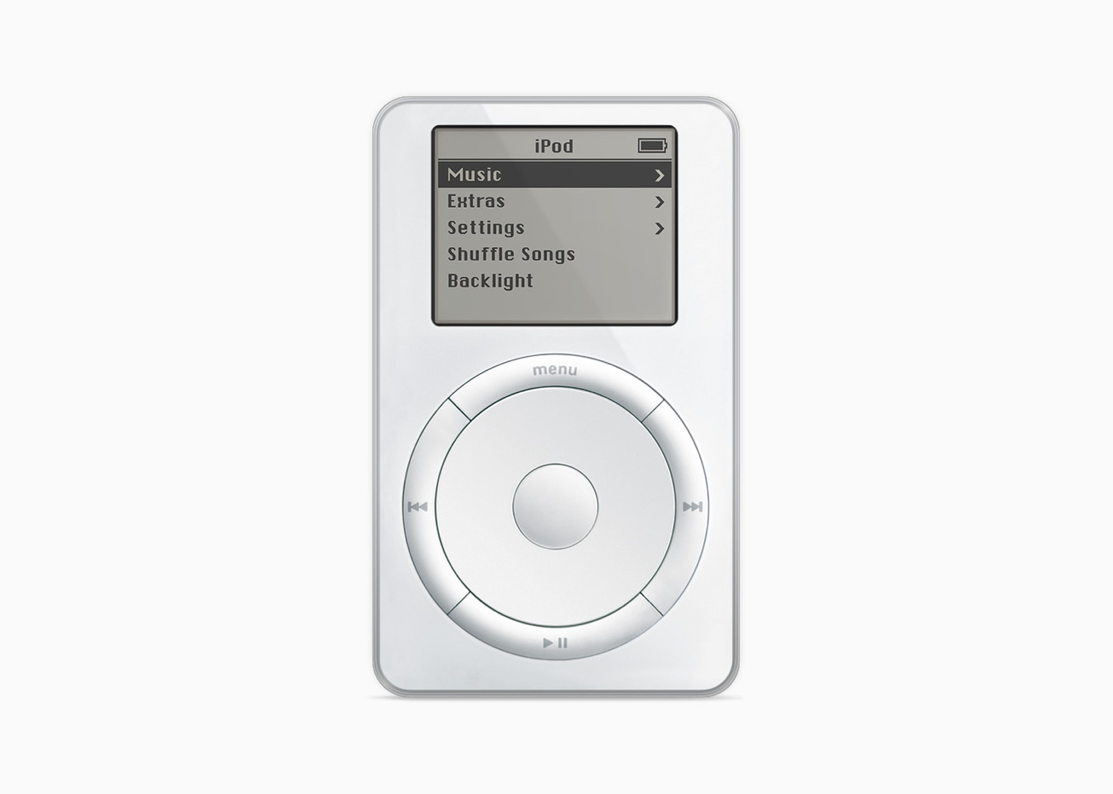 iPod original de 2001.