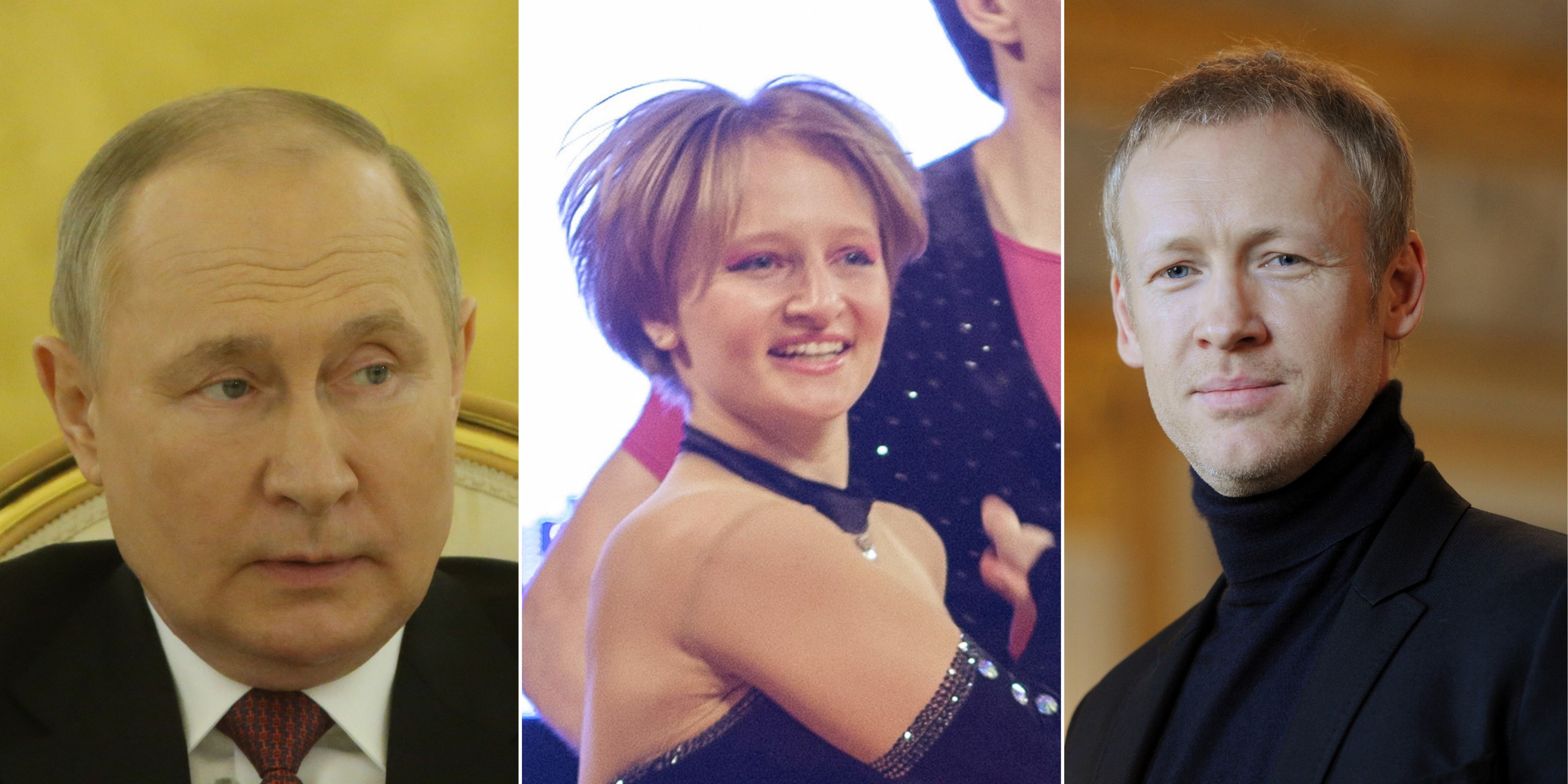 Kateryna Tikhonova, en el centro, es una antigua bailarina acrobática que ahora dirige una incubadora de empresas por valor de 1.700 millones de dólares.