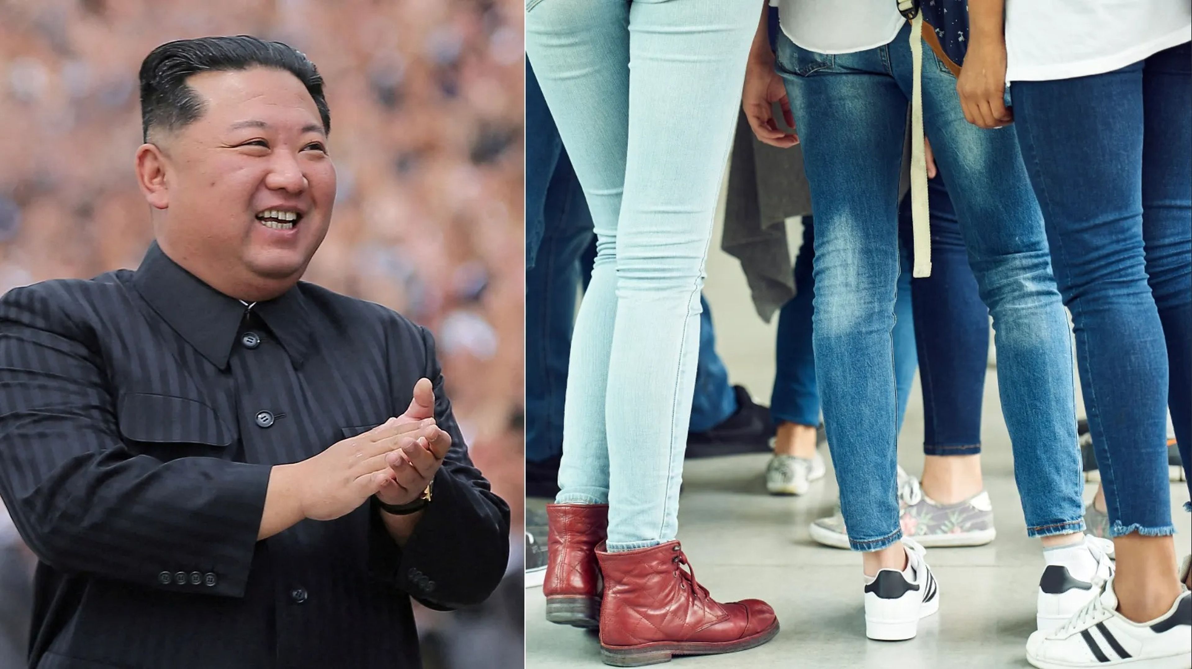 Kim Jong-un, pantalones vaqueros