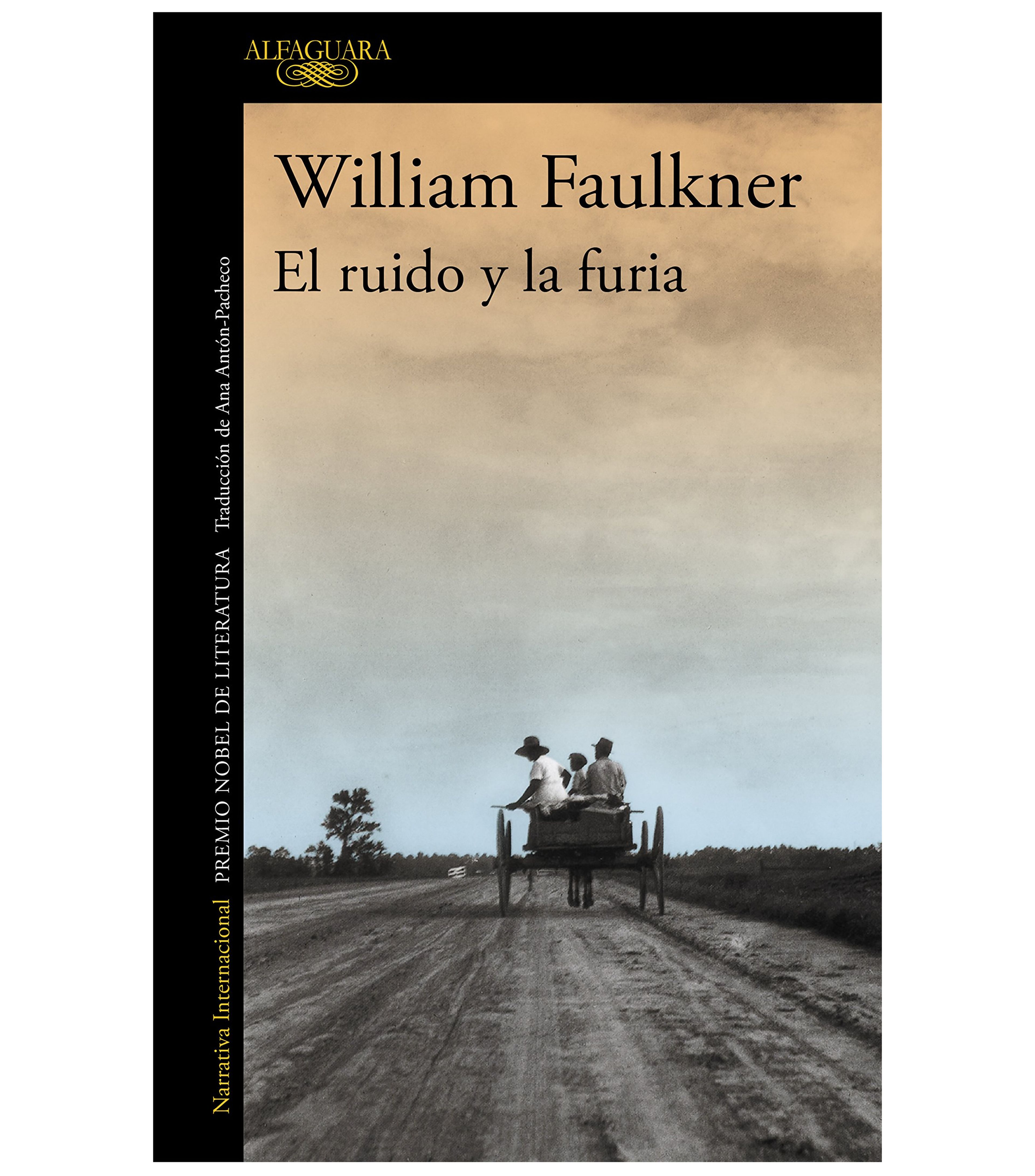 libro El ruido y la furia de William Faulkner