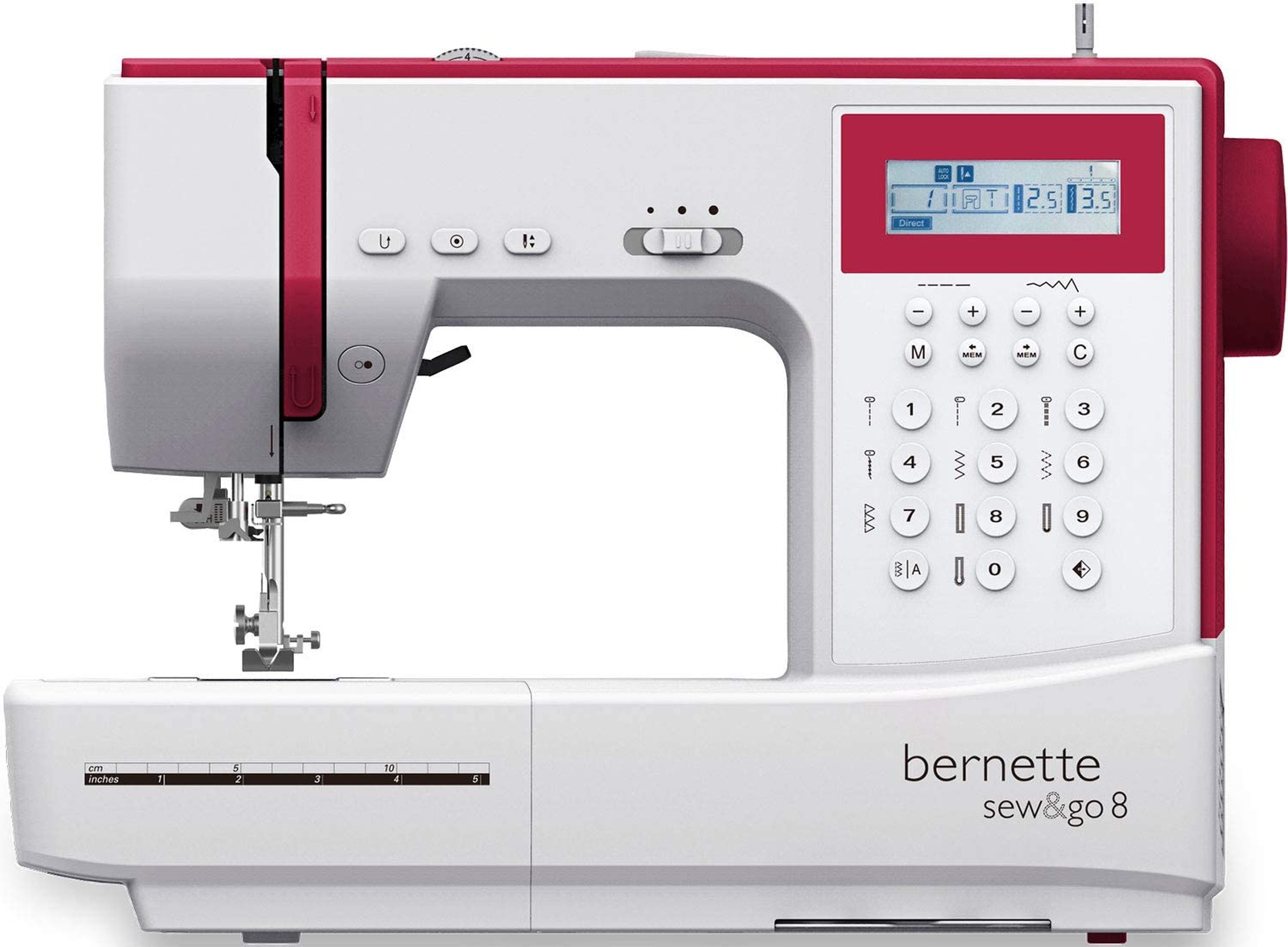 máquina de coser Bernette sew&go 8