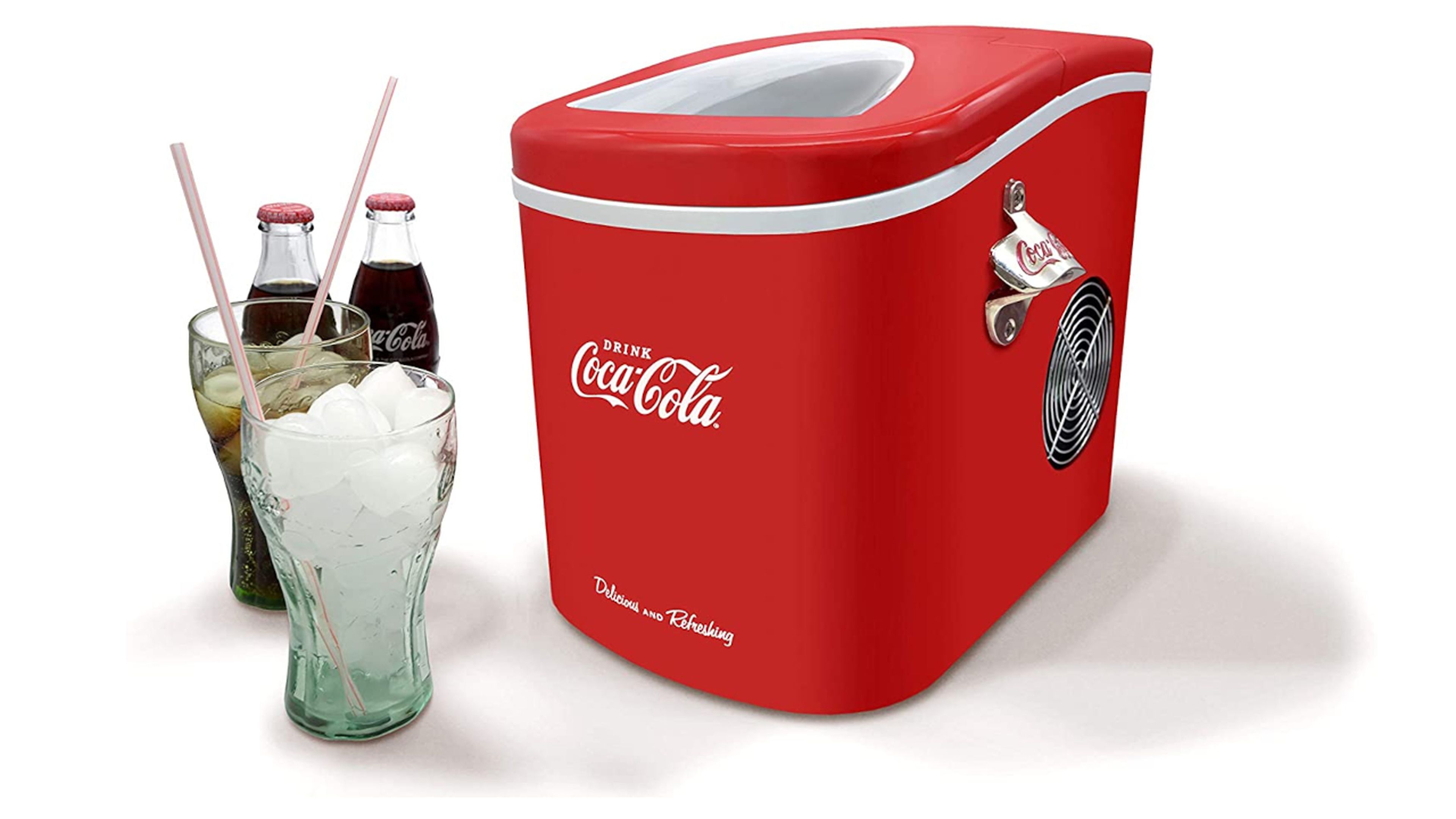 máquina para hacer hielo Coca Cola
