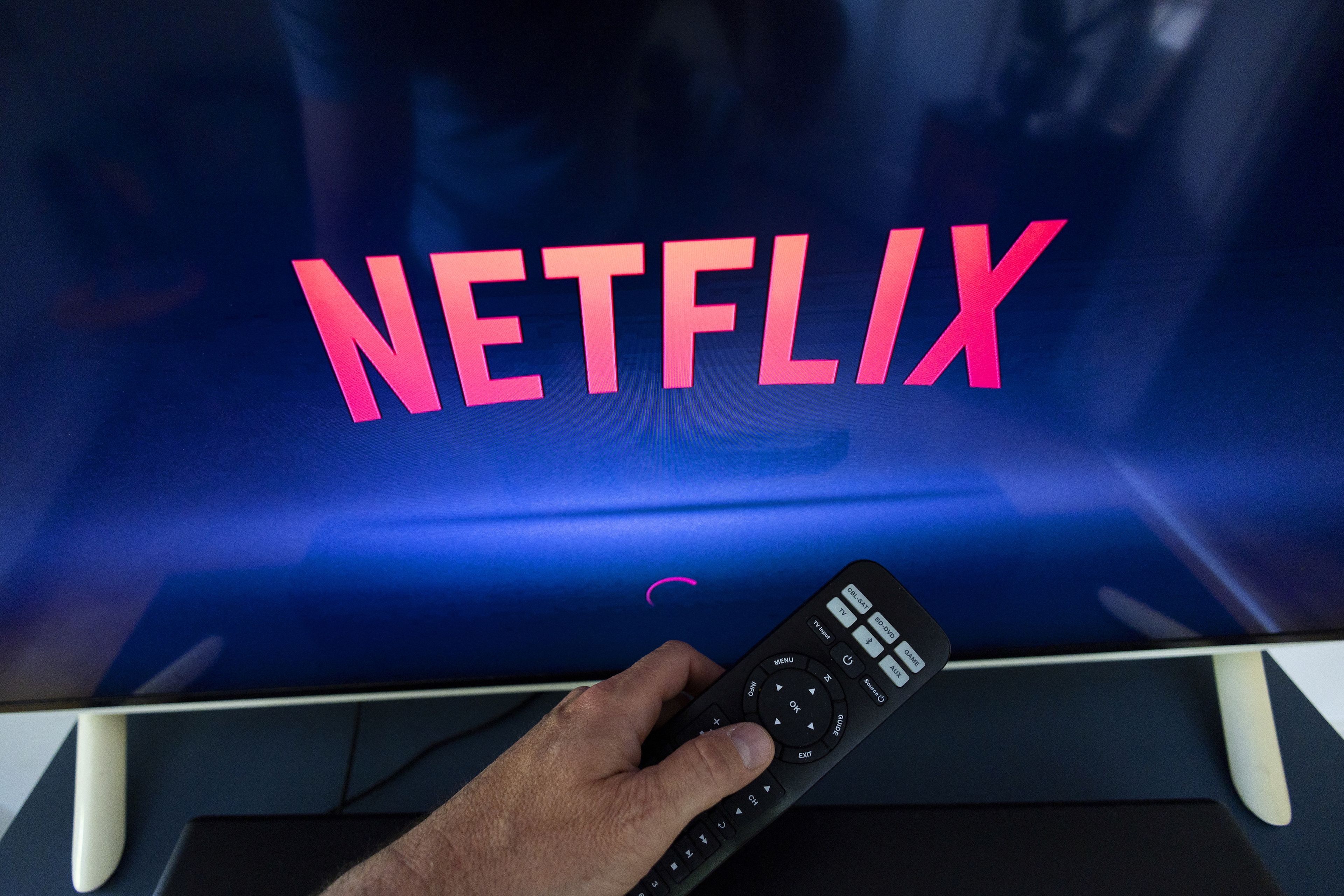 La pantalla de carga de Netflix en una Smart TV