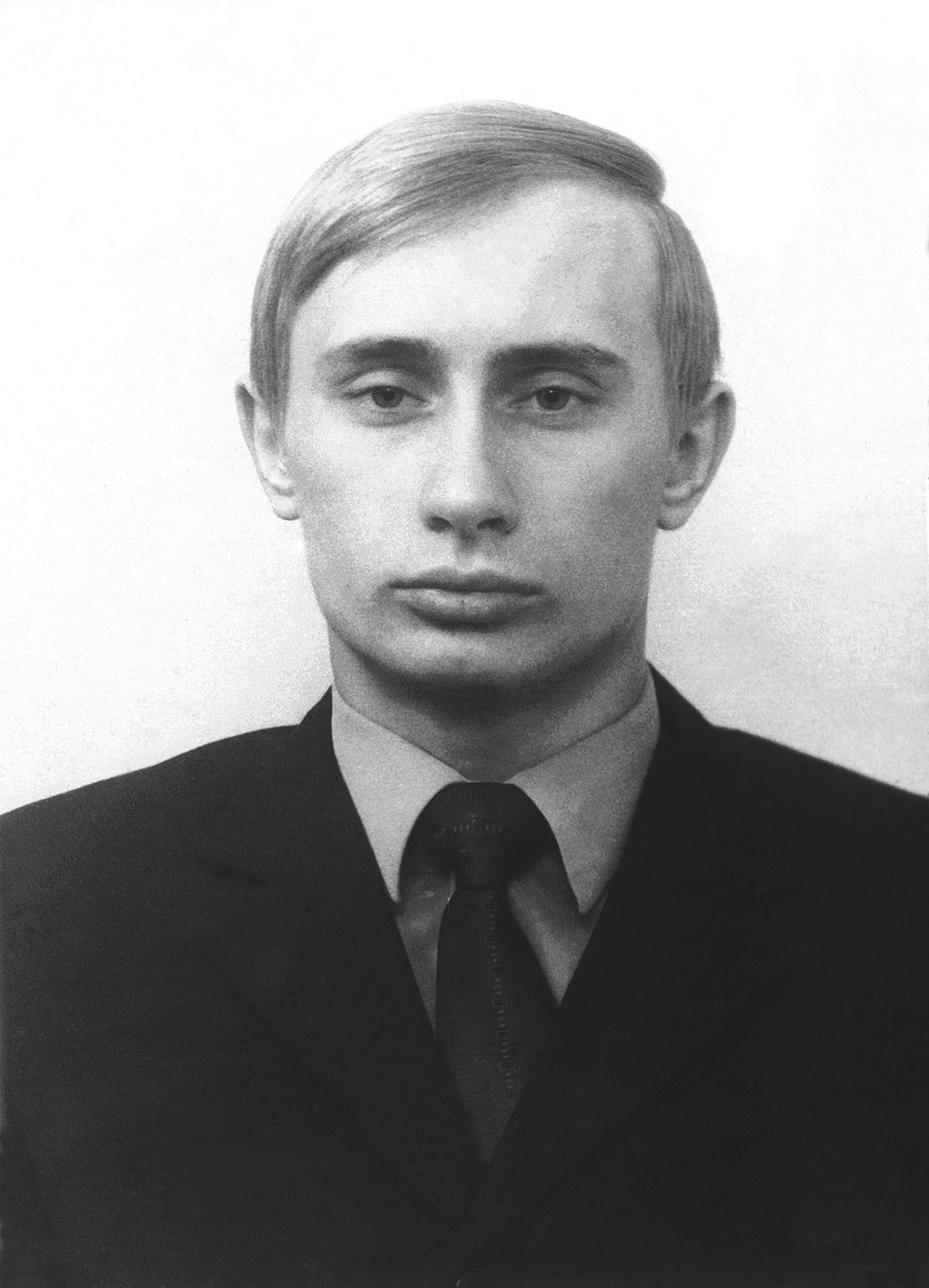 Putin en su época universitaria.