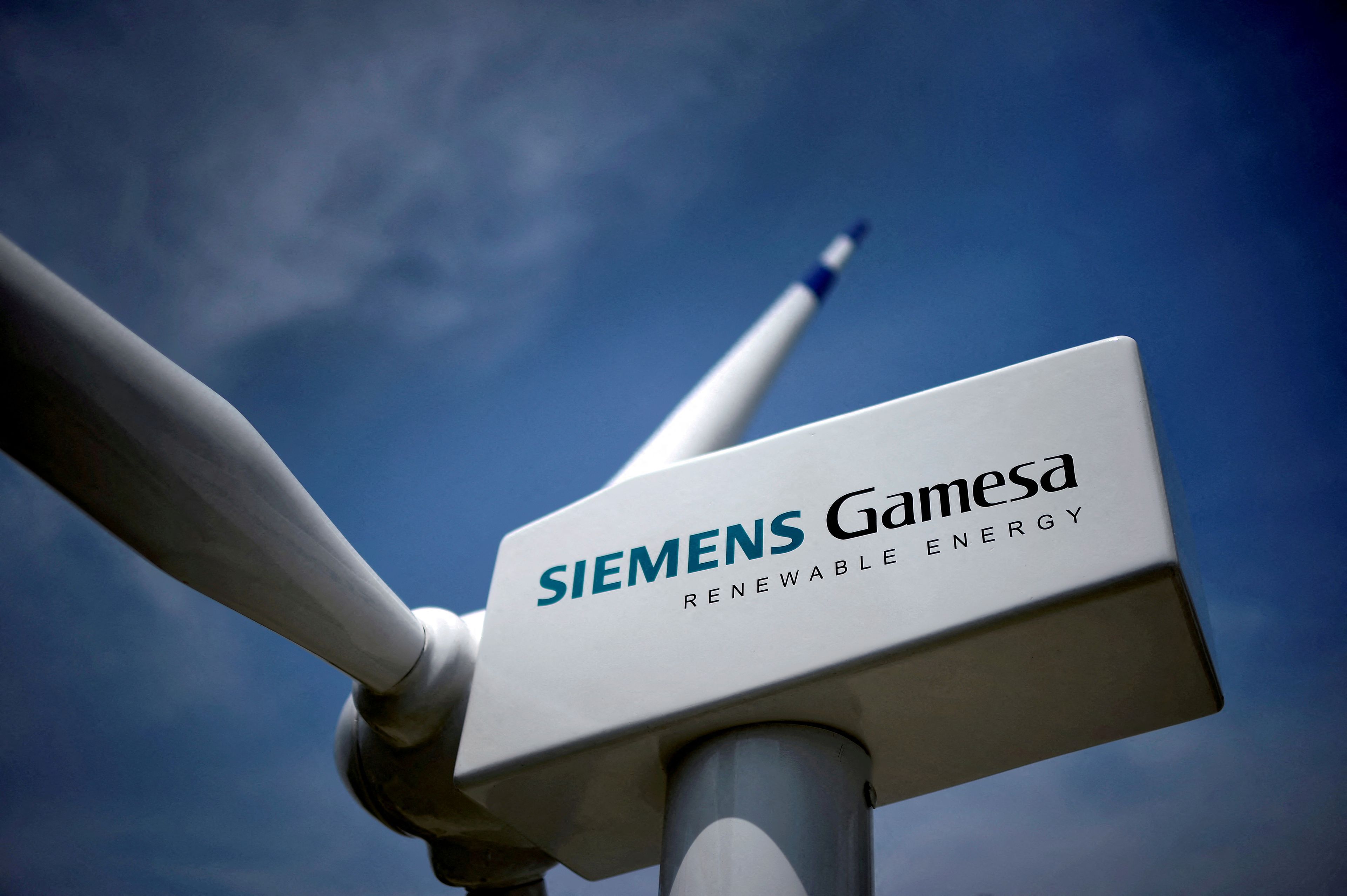 Una turbina de la empresa española Siemens Gamesa
