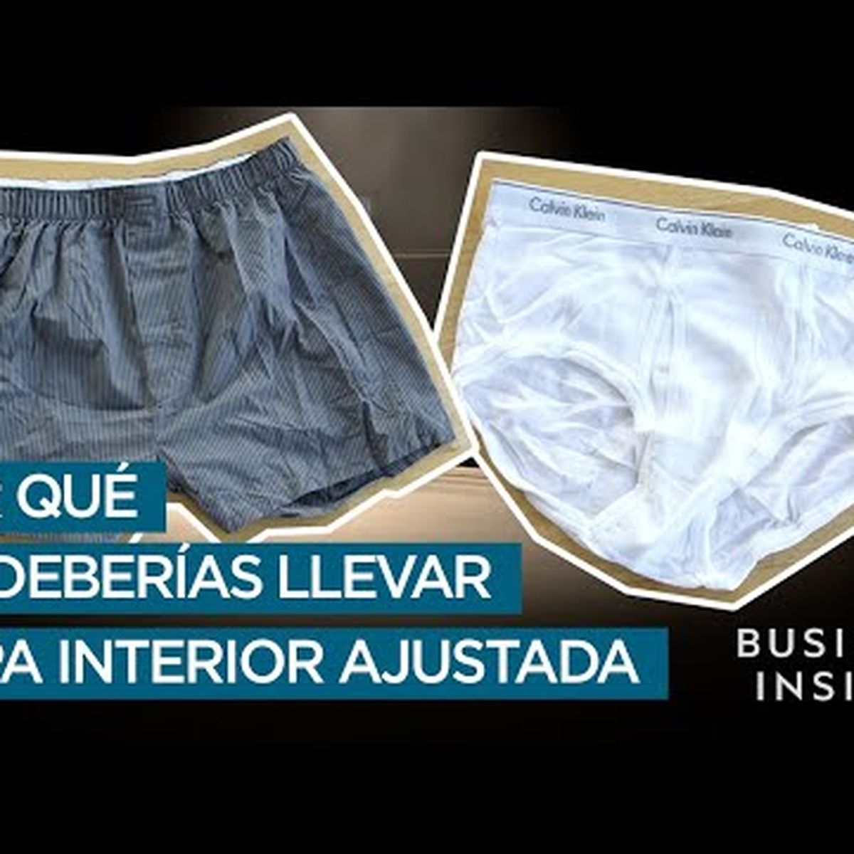 La calidad de tu esperma depende de lo apretada que lleves la ropa