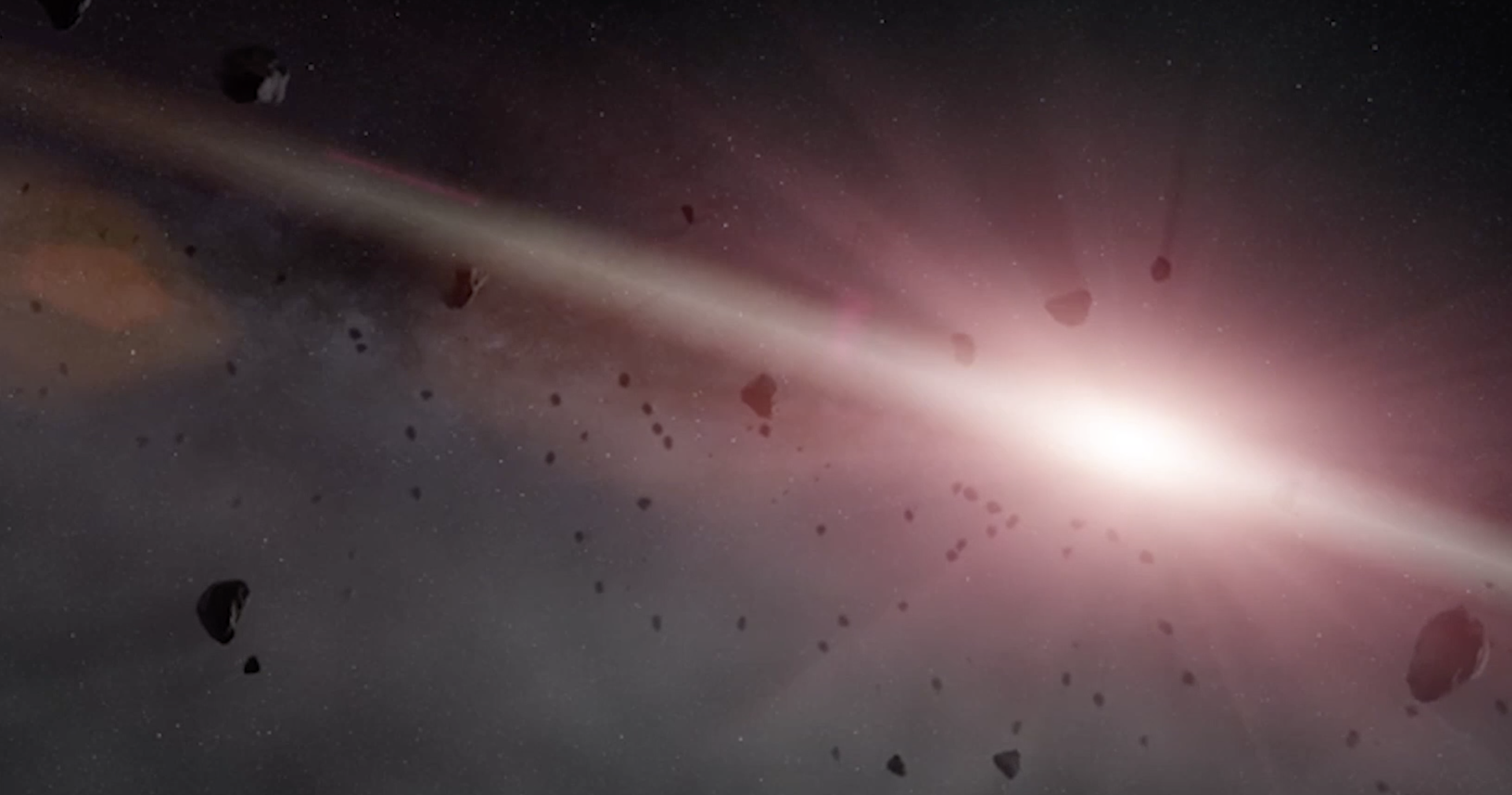 Los astrónomos han descubierto un objeto de aspecto extraño que proviene de fuera de nuestro sistema solar