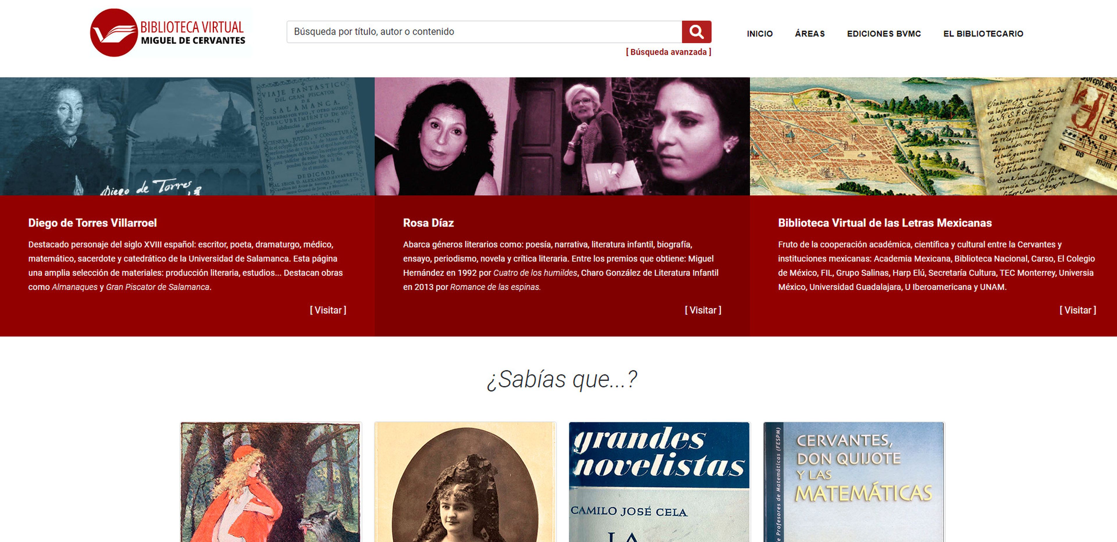 Biblioteca Cervantes Virtual