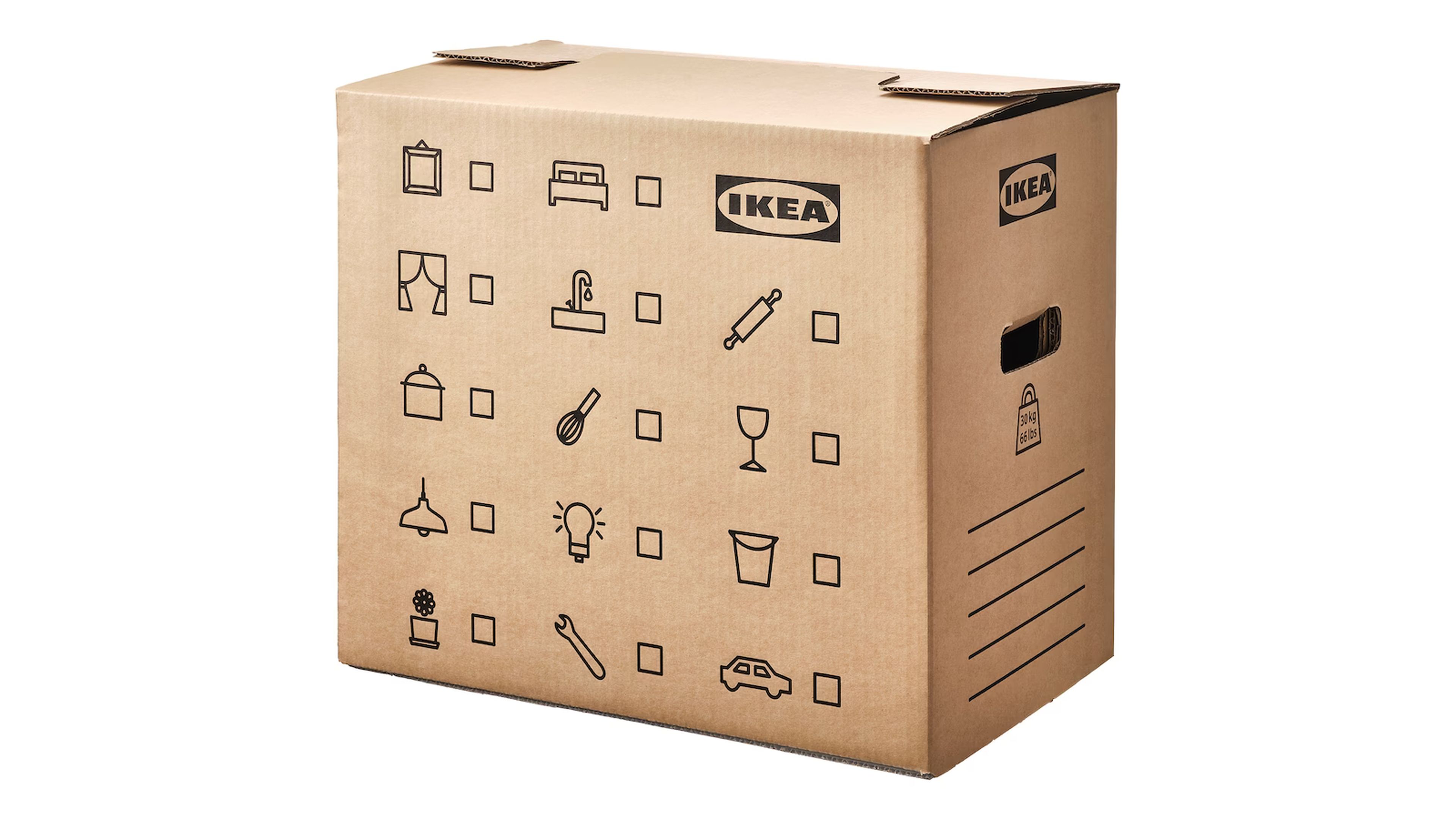 caja mudanza Ikea