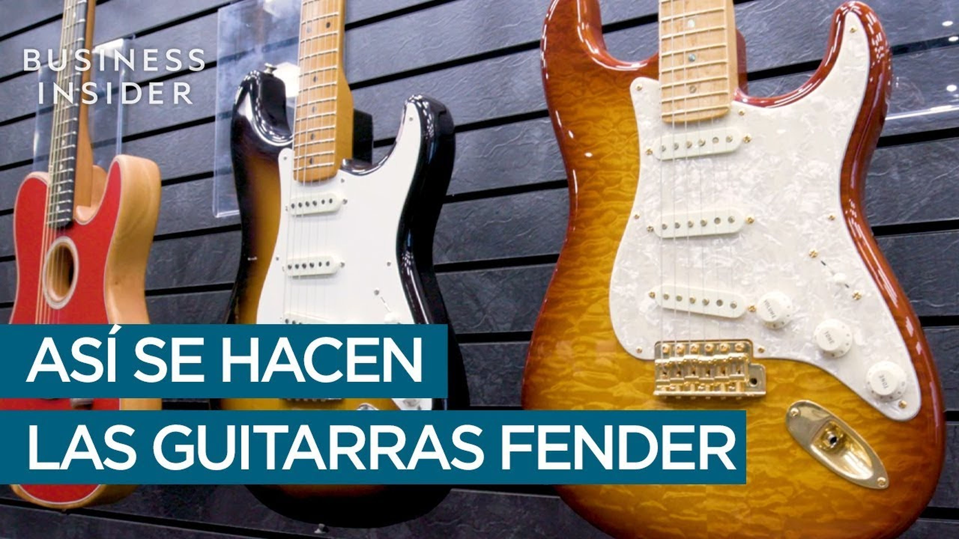¿cómo se hacen las famosas guitarras FENDER?