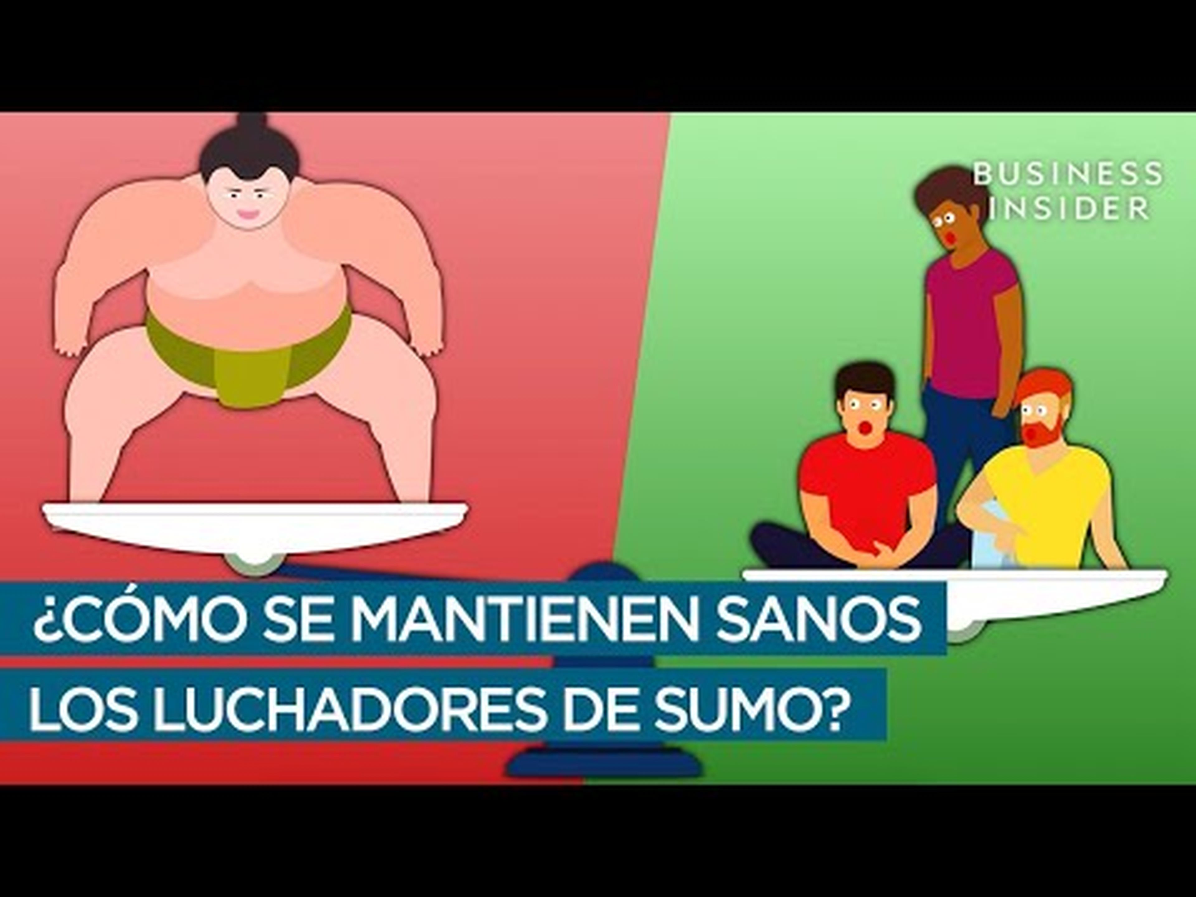 ¿Cómo se mantienen sanos los luchadores de sumo?