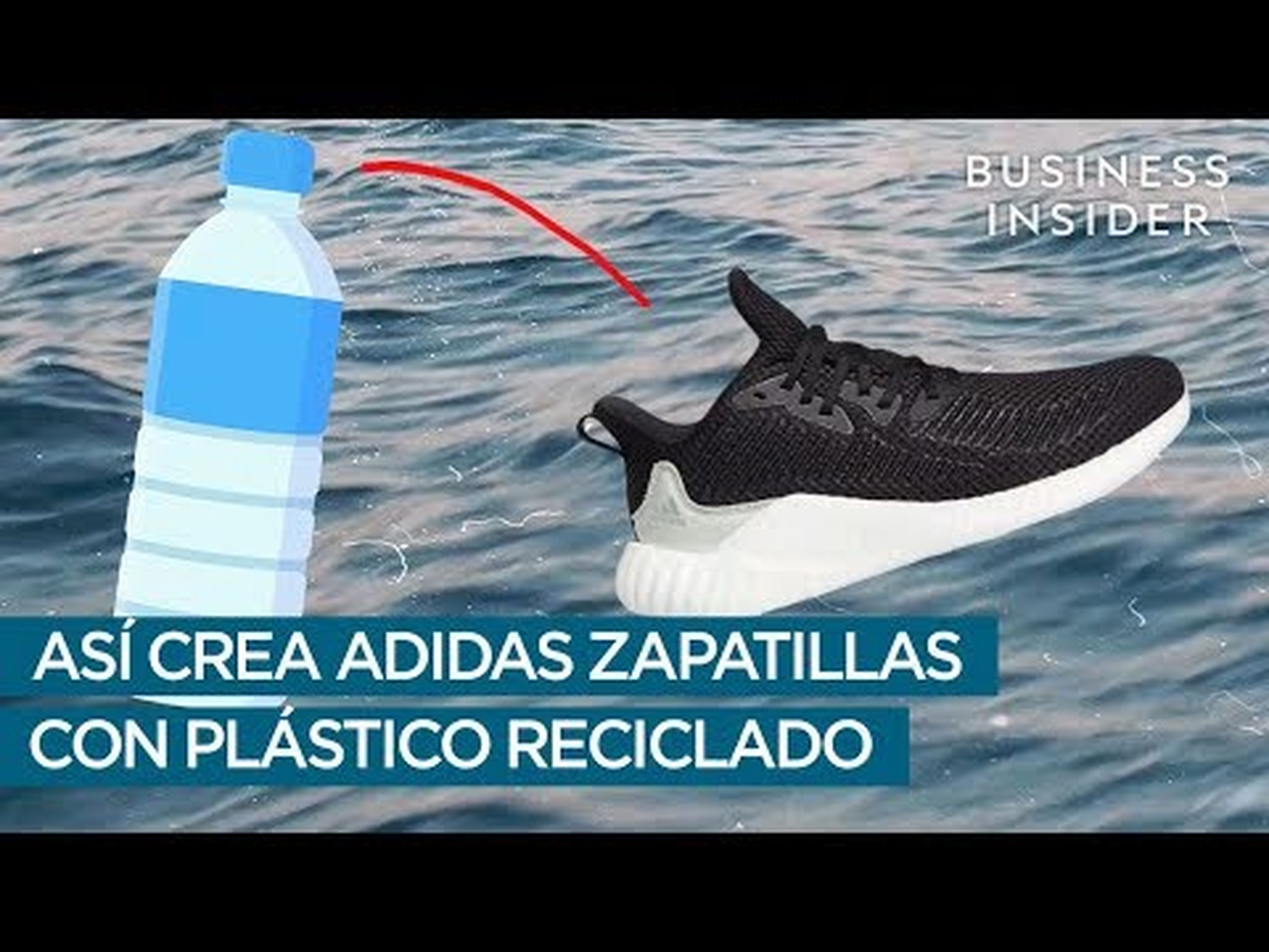 Así crea ADIDAS zapatillas a partir de plástico reciclado