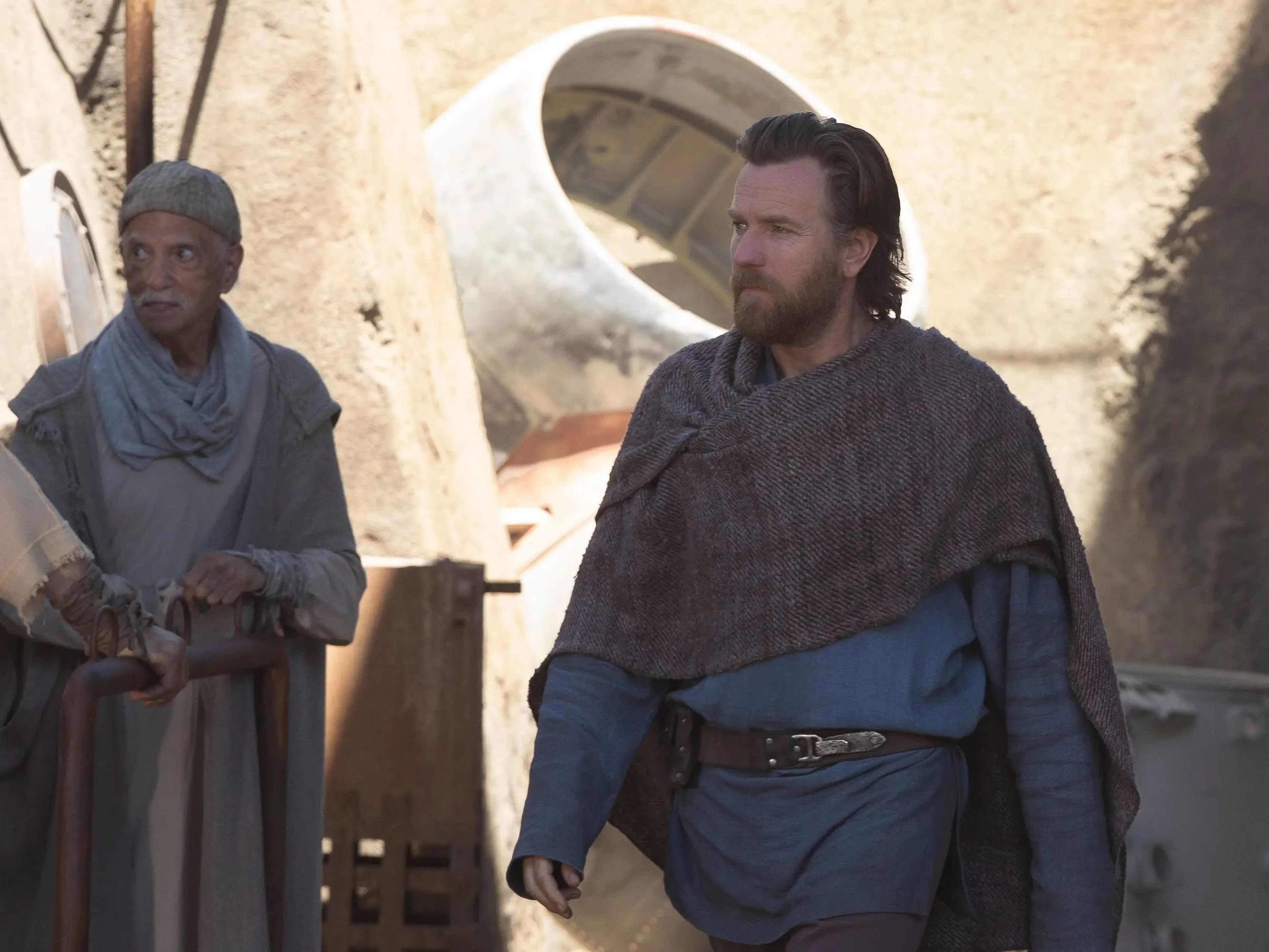 Ewan McGregor en la serie de Disney+ "Obi-Wan Kenobi".