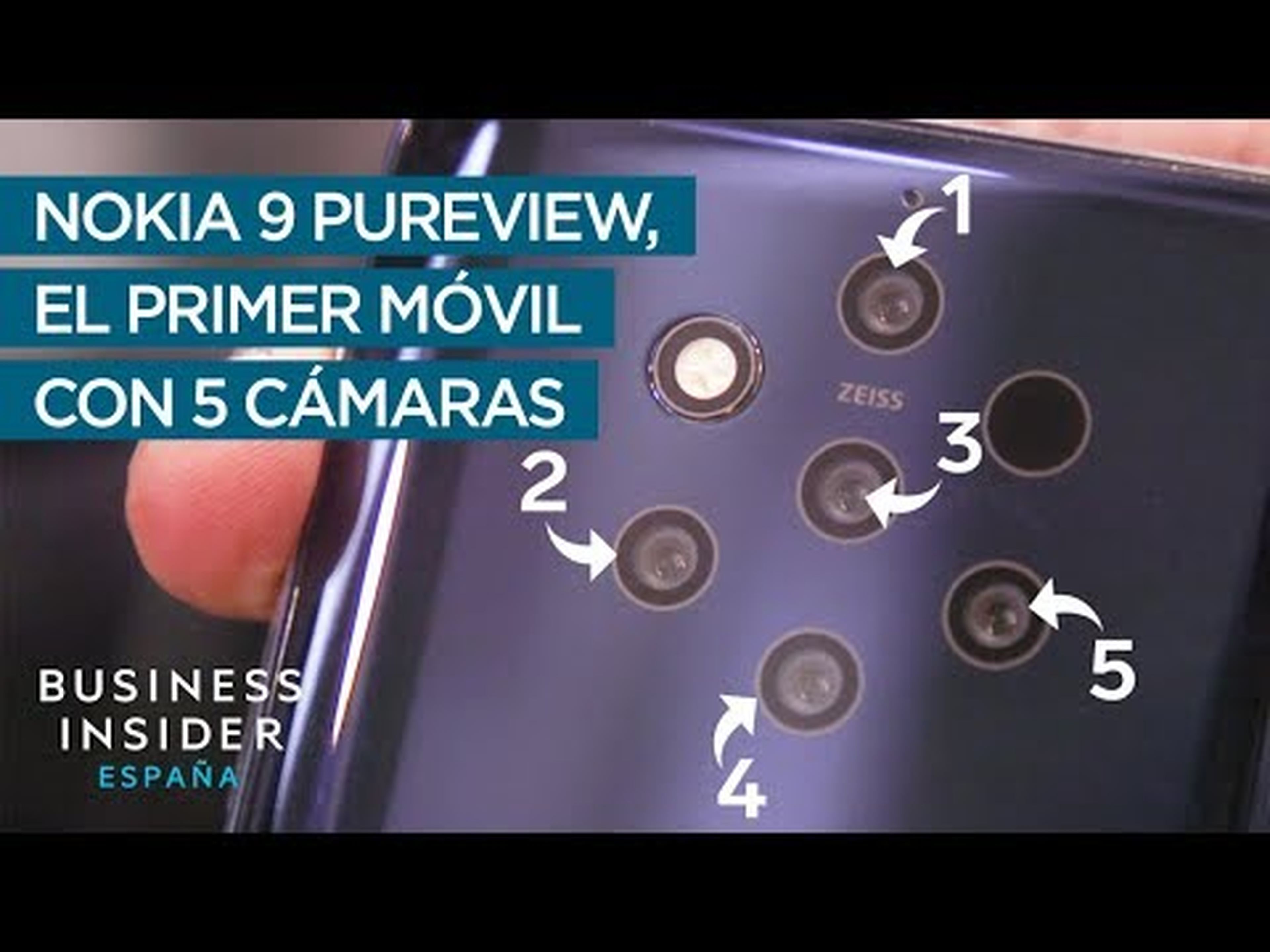 Así funcionan las 5 cámaras del Nokia 9 PureView