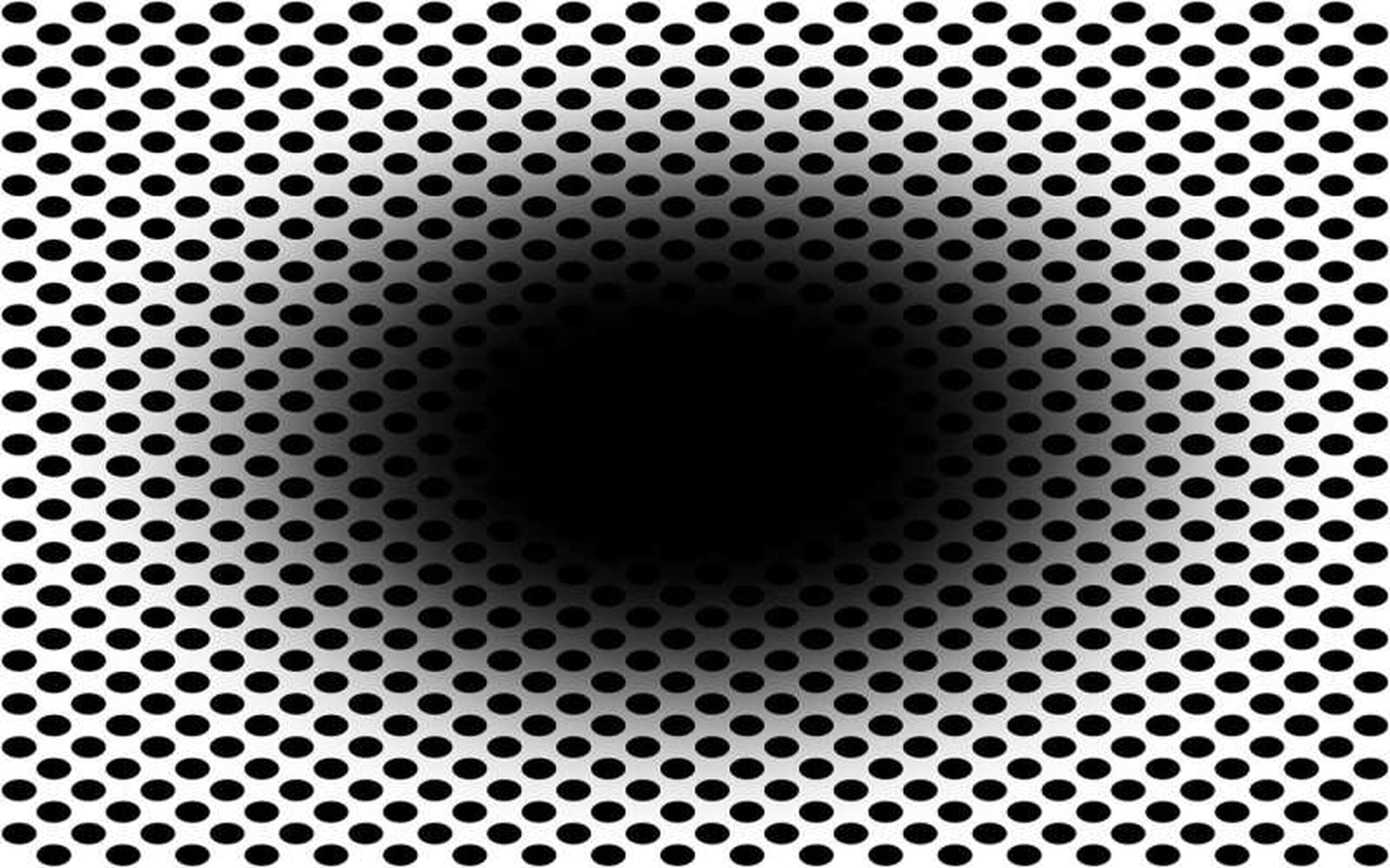 Ilusión óptica agujero negro