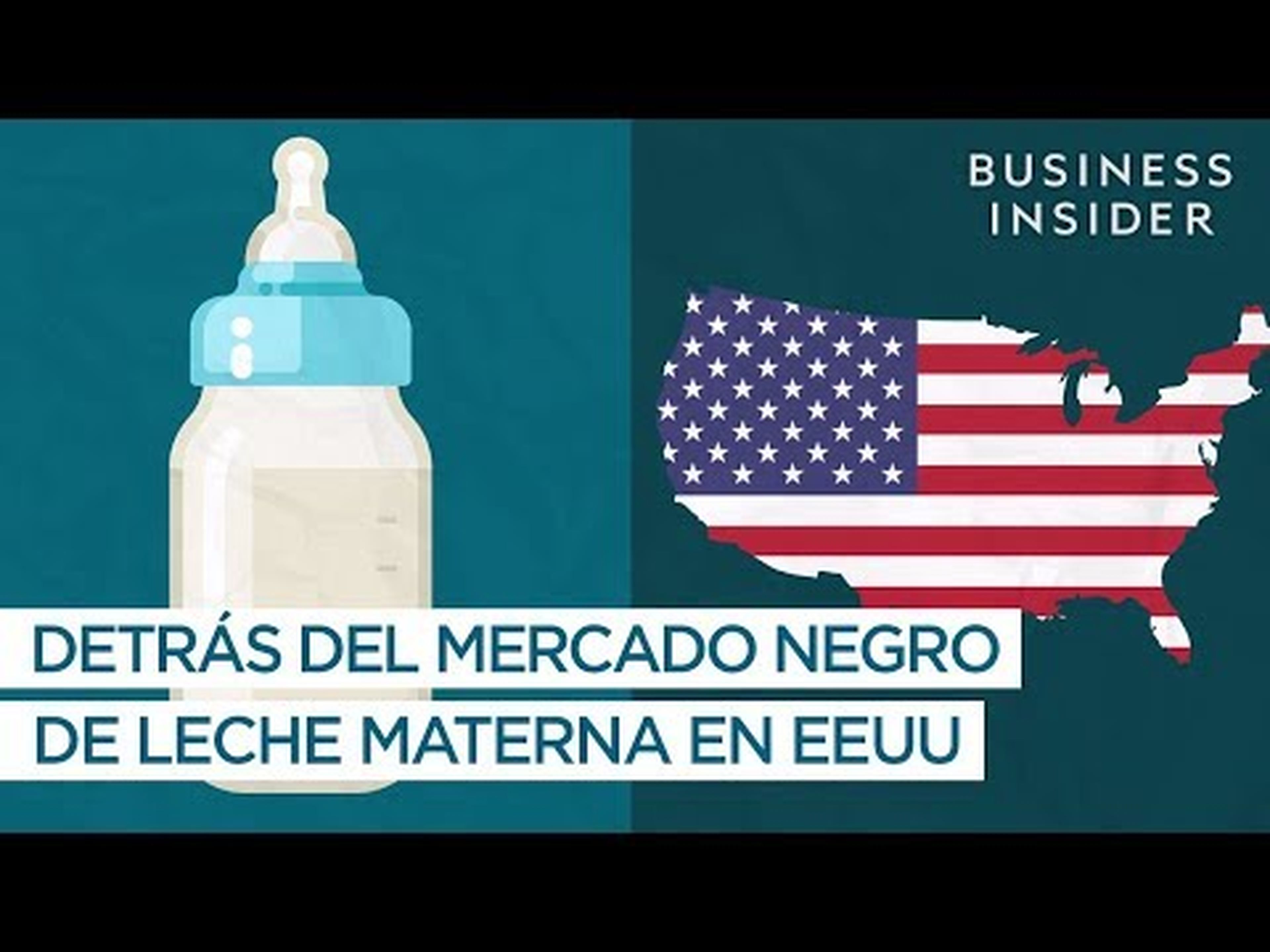 El mercado negro de leche materna para bebés