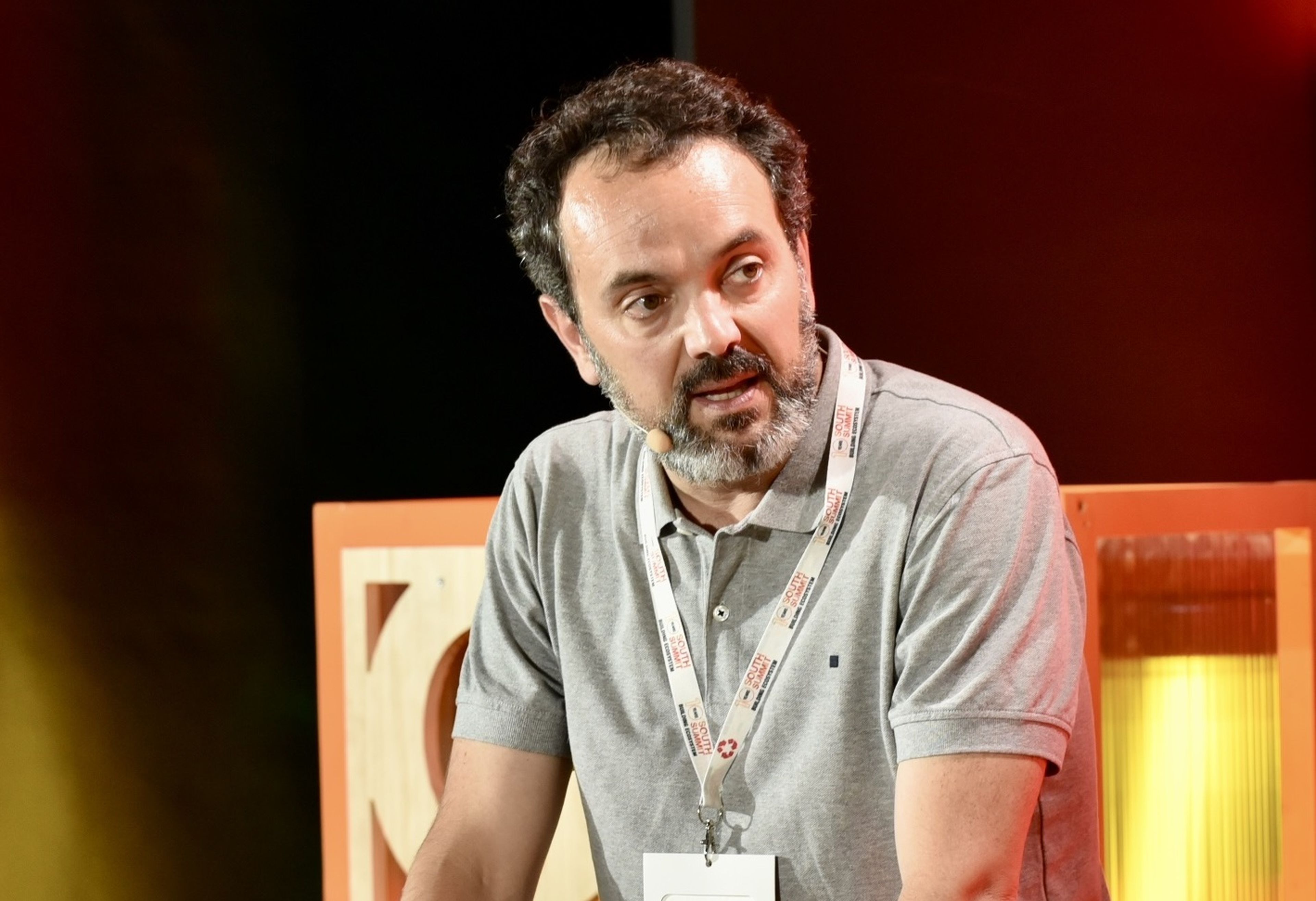Miguel Ferrer, director de EsTech, durante el South Summit 2022