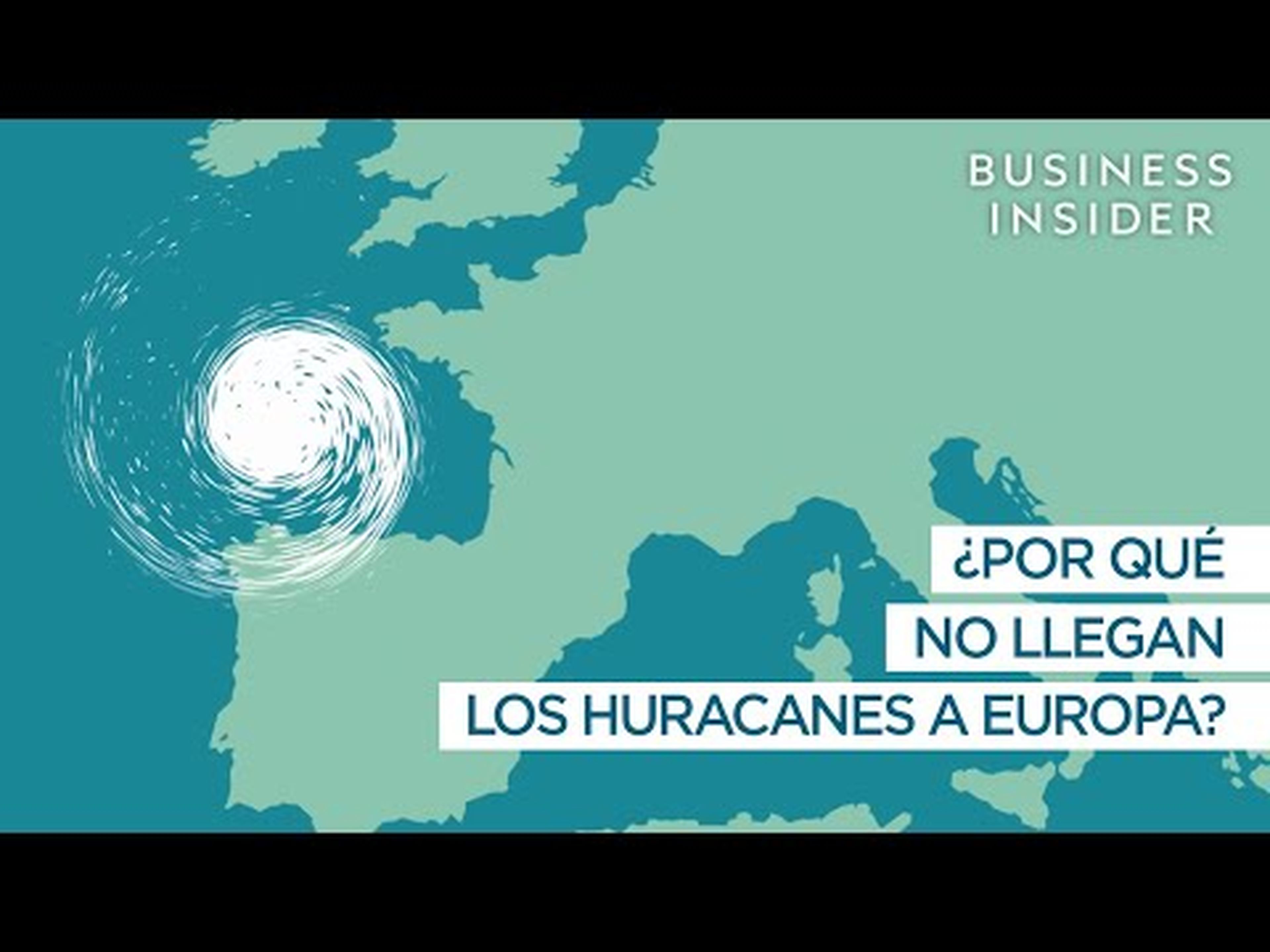¿Por qué nunca hay huracanes poderosos en Europa?