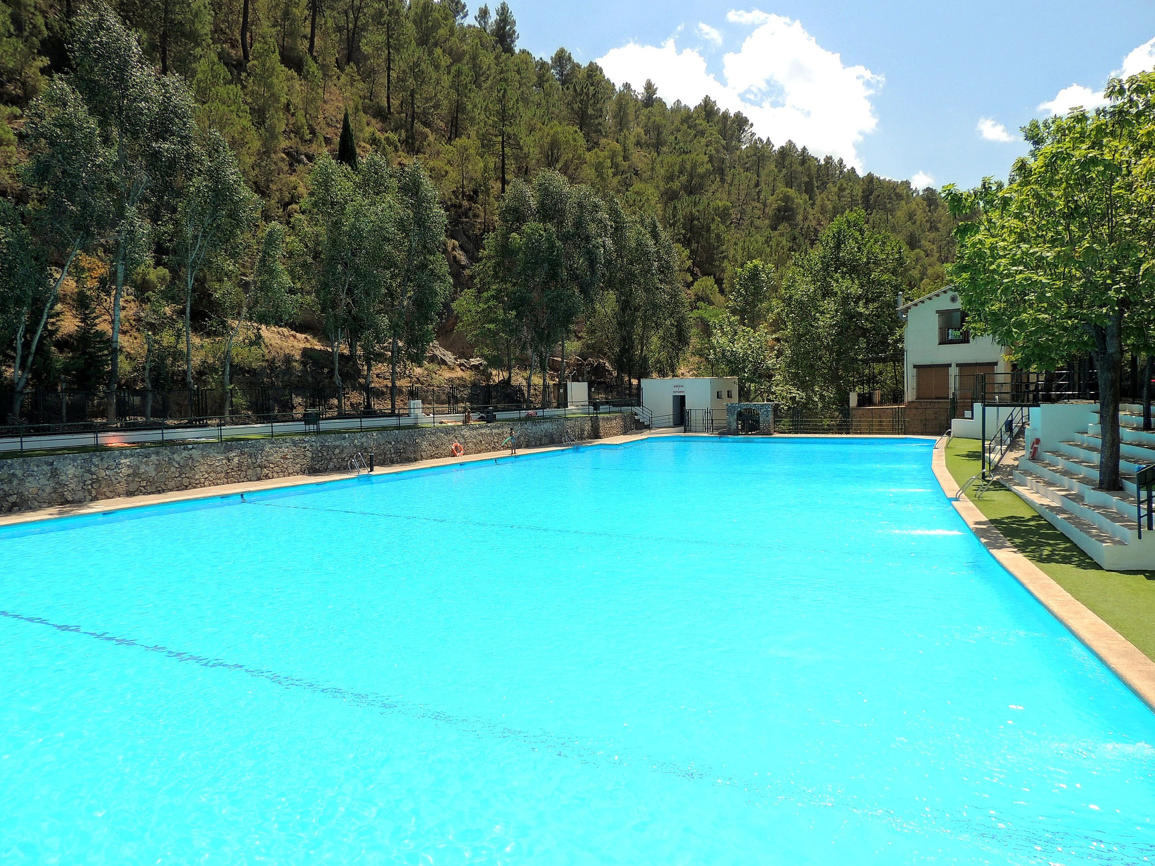 La piscina más larga de Europa, en Orcera (Jaén)