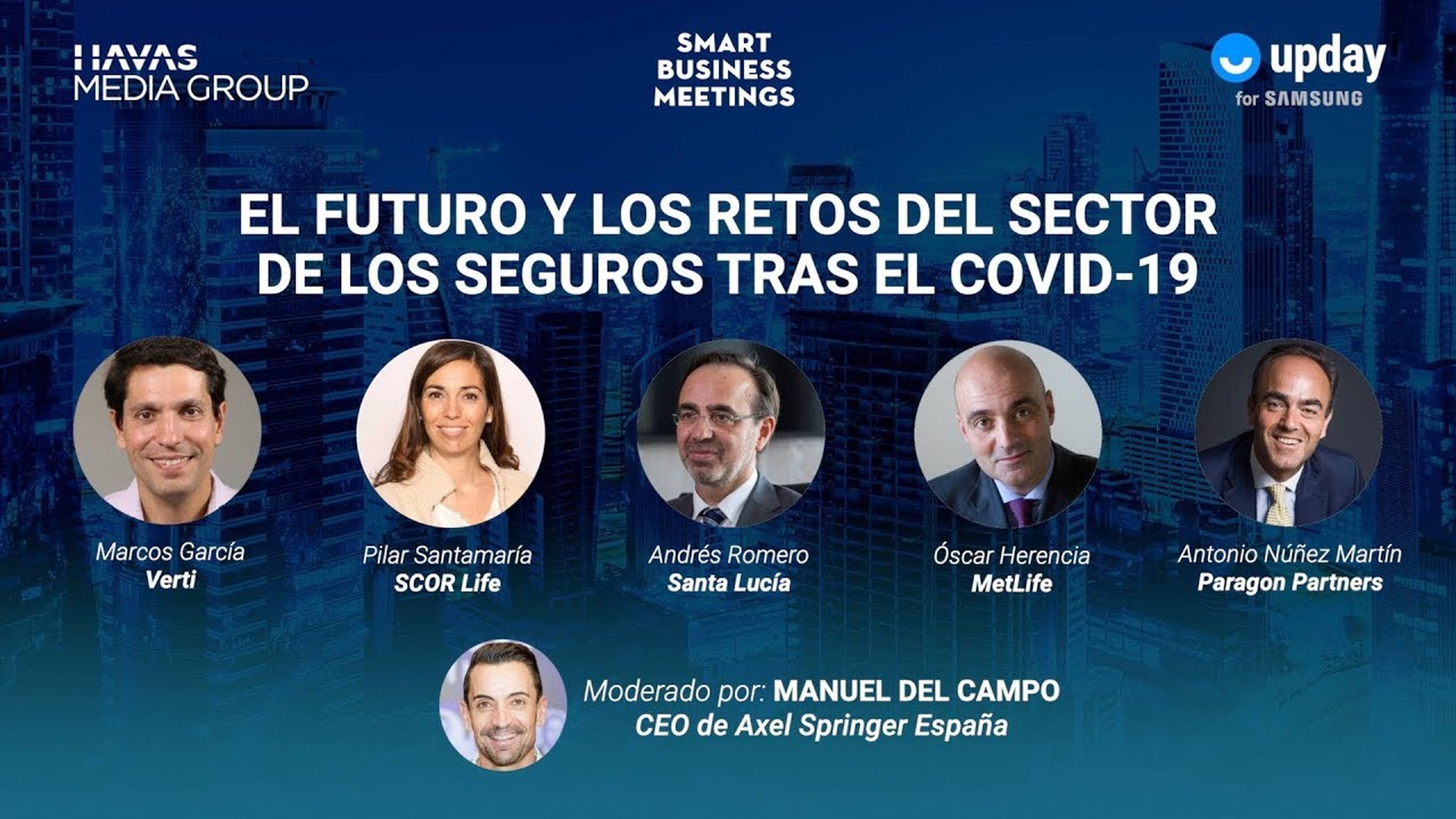 SMART BUSINESS MEETING: el futuro y los retos del sector de los seguros tras el COVID-19