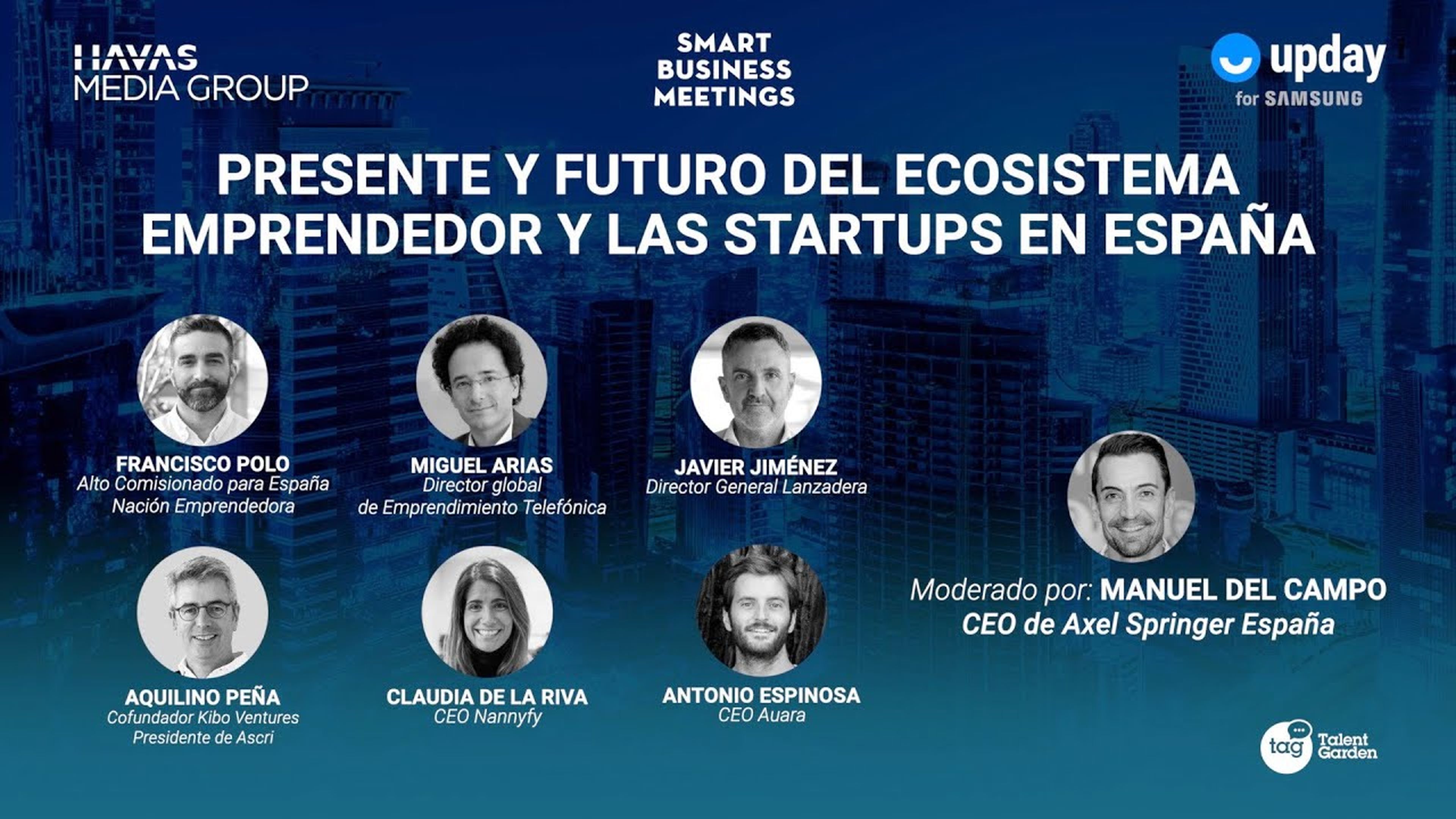 SMART BUSINESS MEETING: Presente y futuro del ecosistema emprendedor y las startups