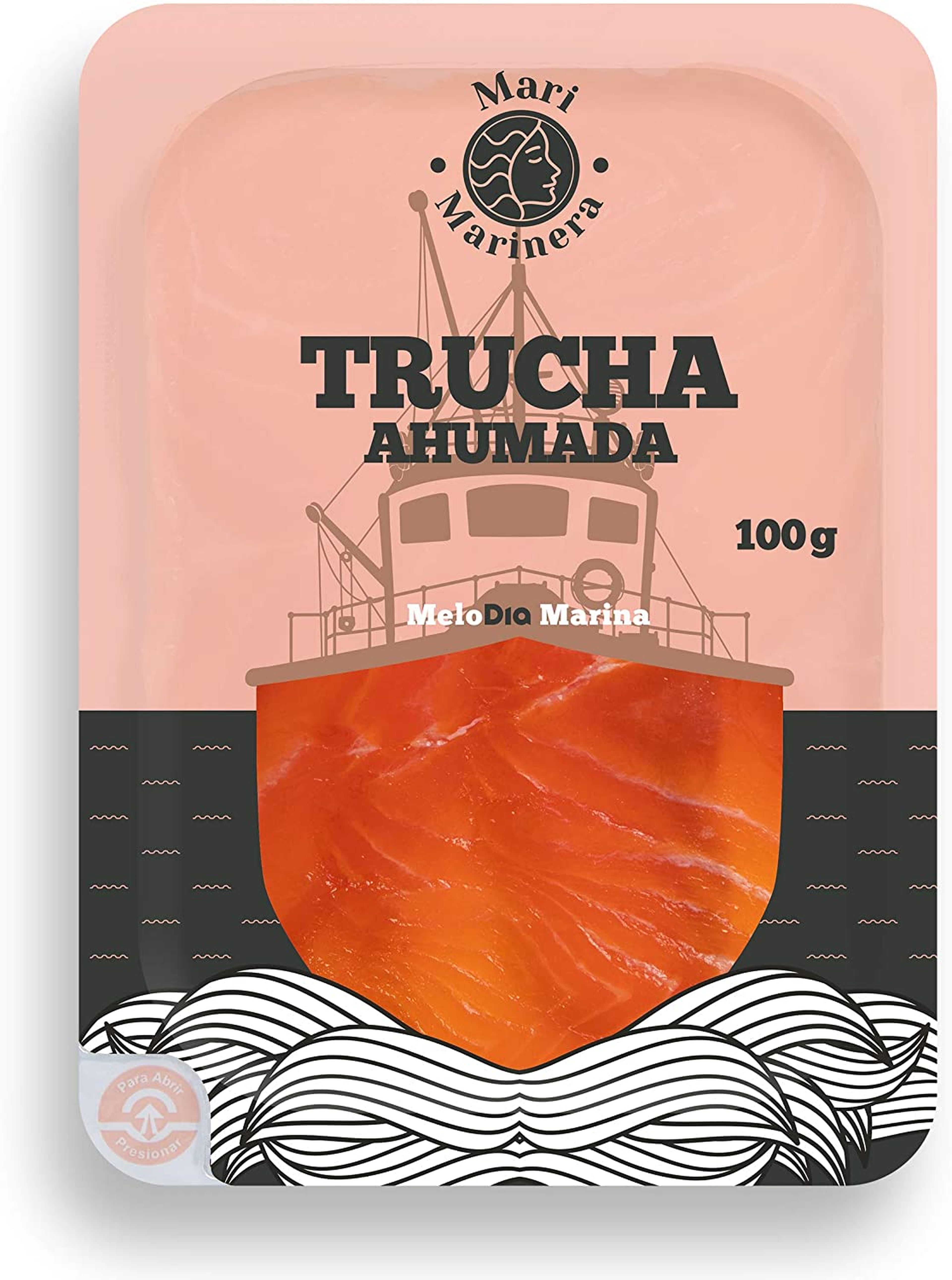 Trucha ahumada