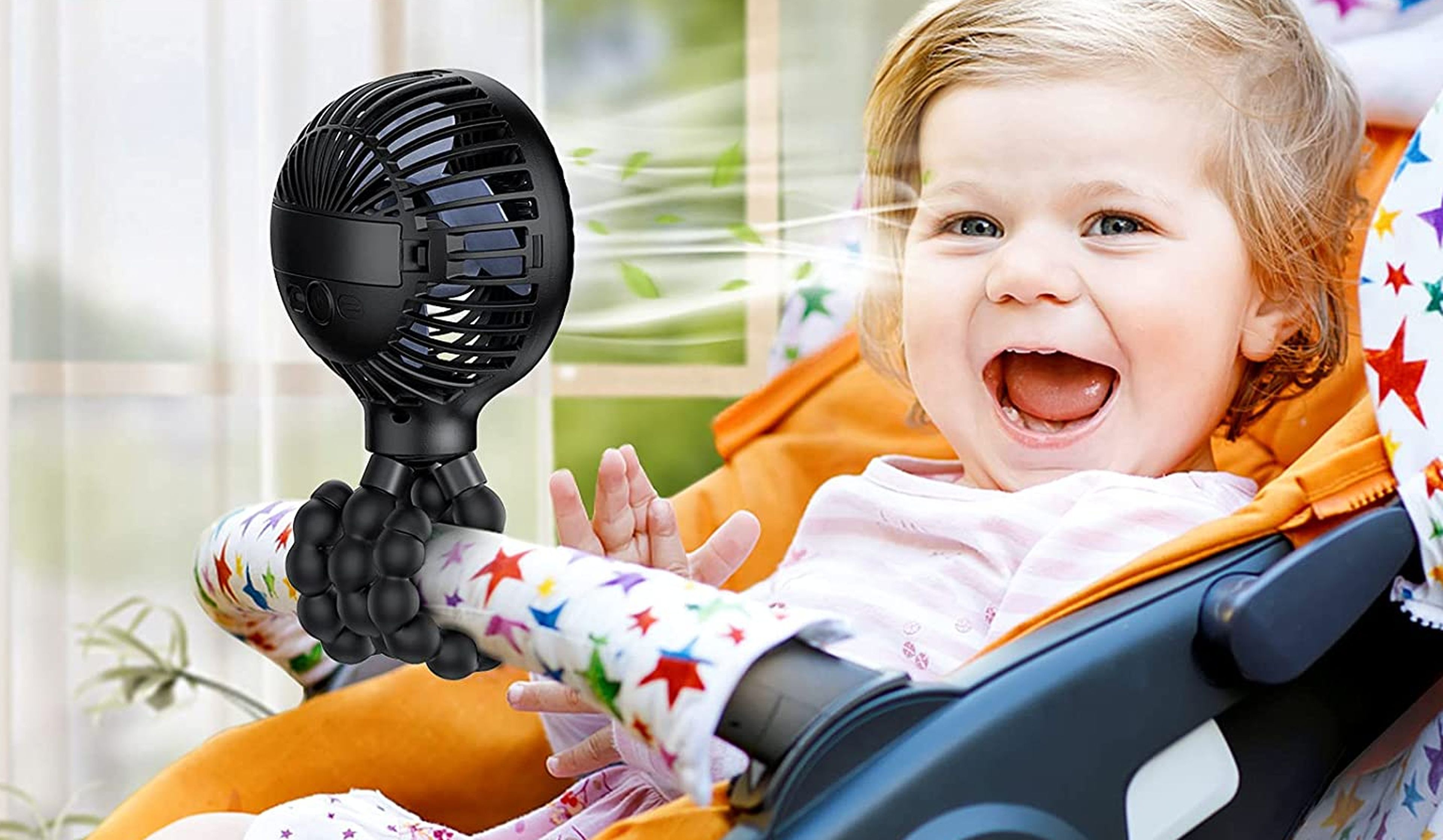 Mejores ventiladores para cochecito de bebé que puedes comprar