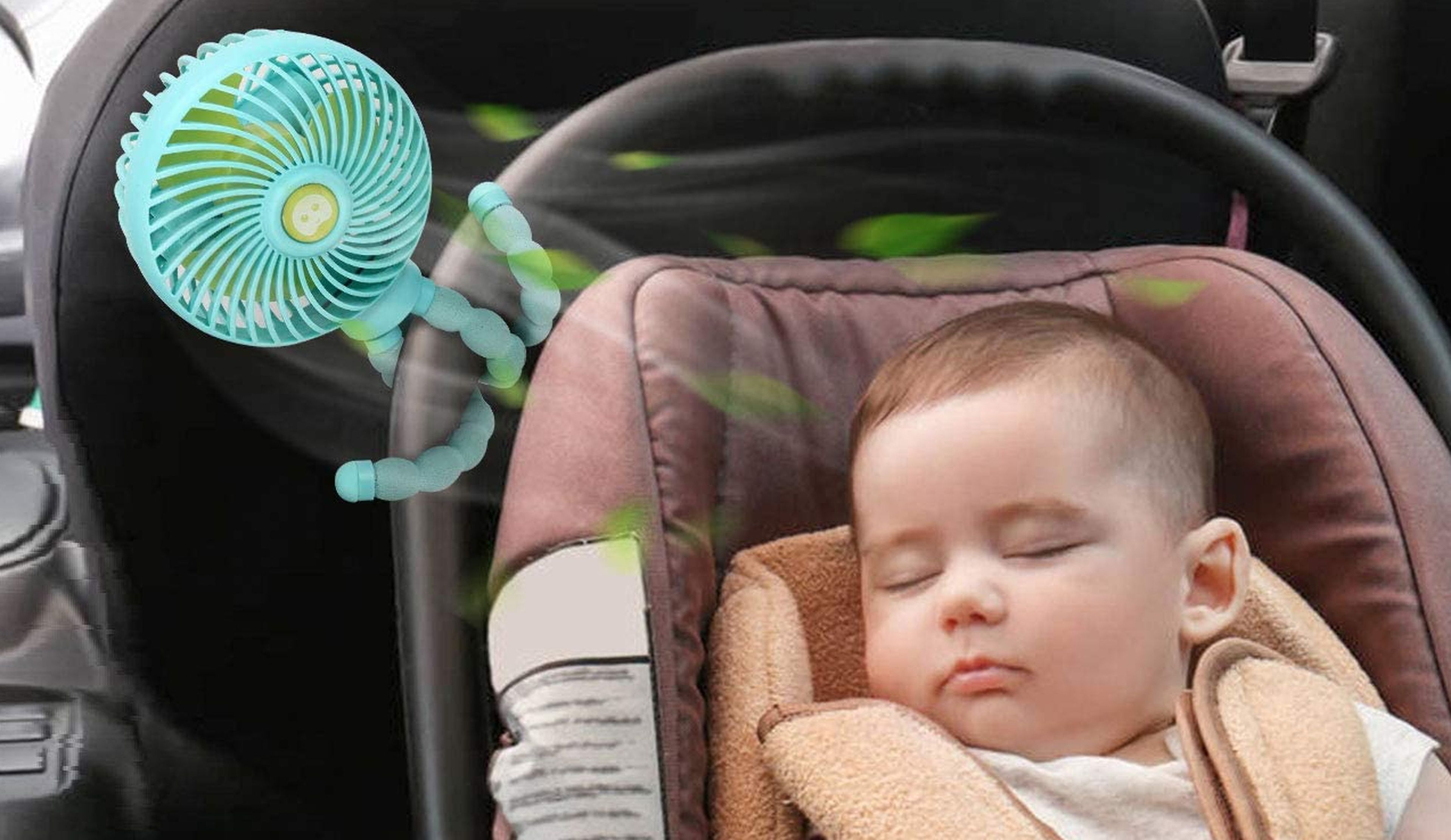 Mejores ventiladores para cochecito de bebé que puedes comprar