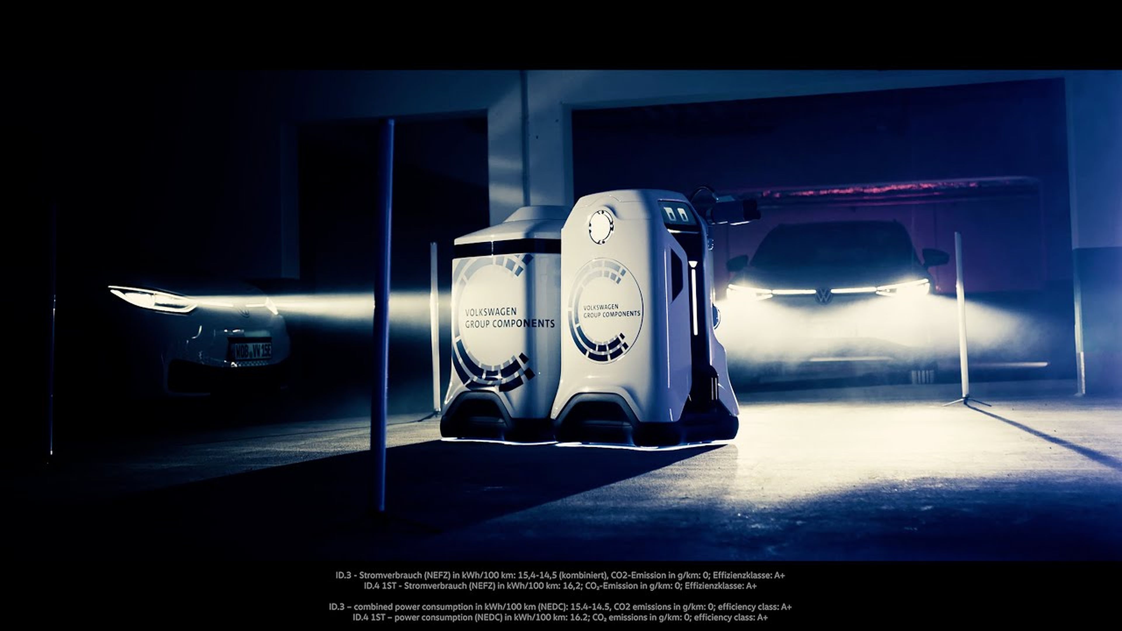 Volkswagens Mobile Charging Robot – vision becomes reality