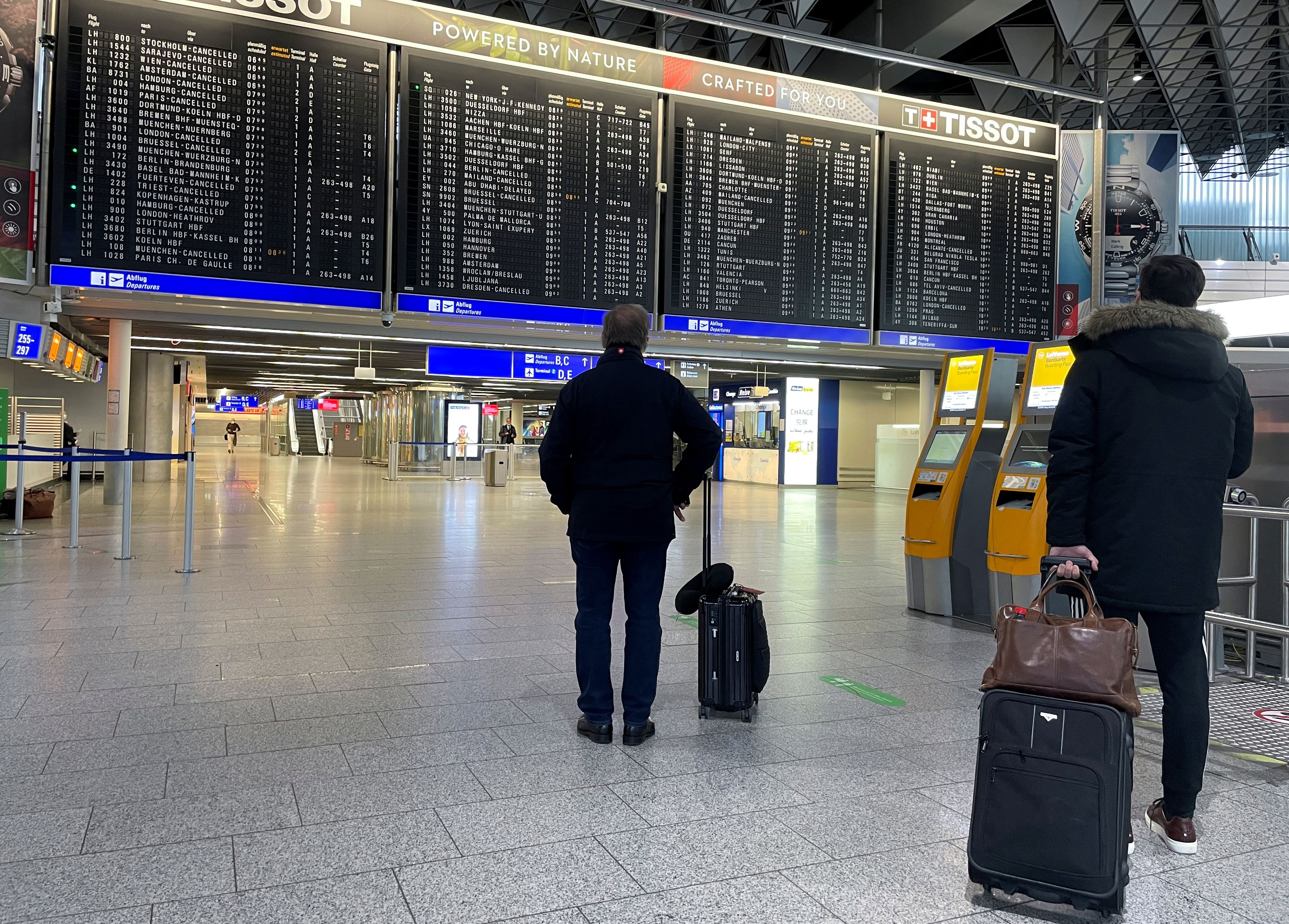 Aeropuerto de Frankfurt.