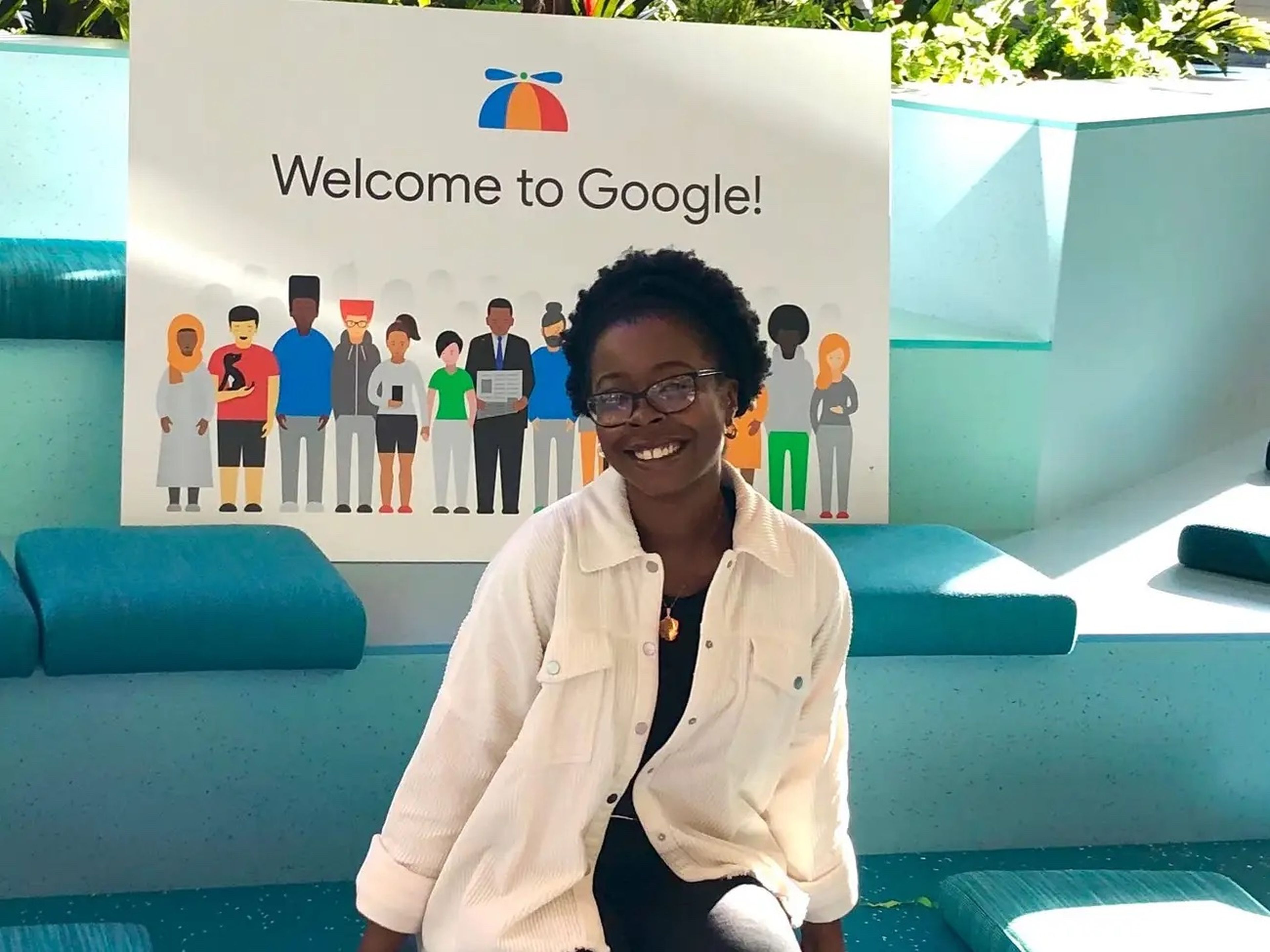 Canisha Chakadya empezó como becaria de Google en 2019. / Cortesía de Canisha Chakadya