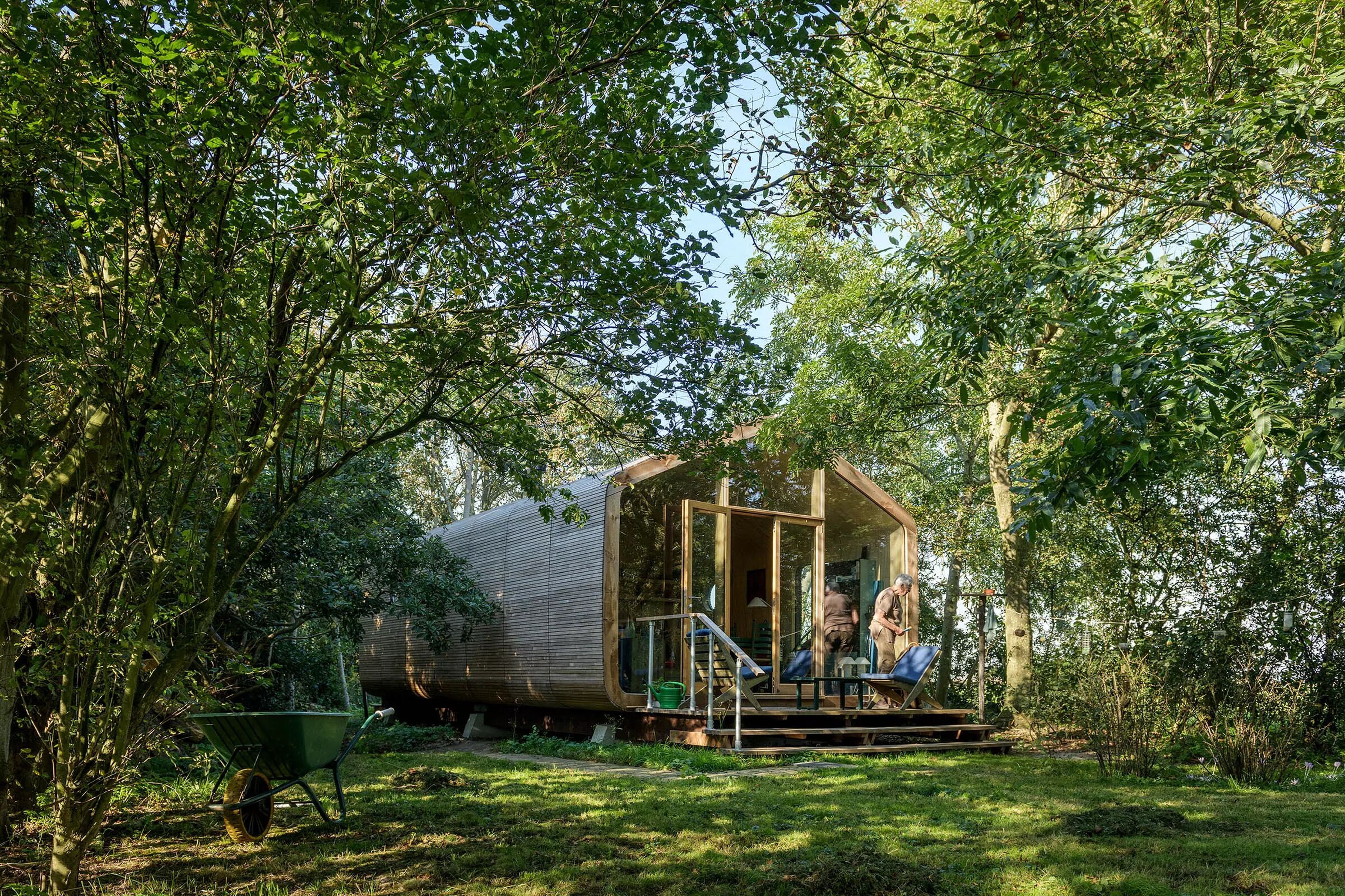 Conoce estas casas sostenibles hechas de madera y cartón | Business Insider  España