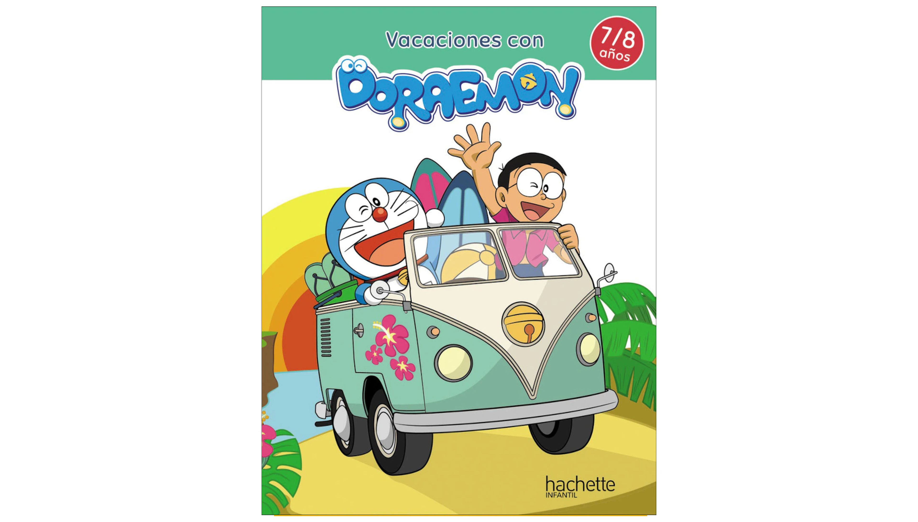 cuadernillo de vacaciones de Doraemon