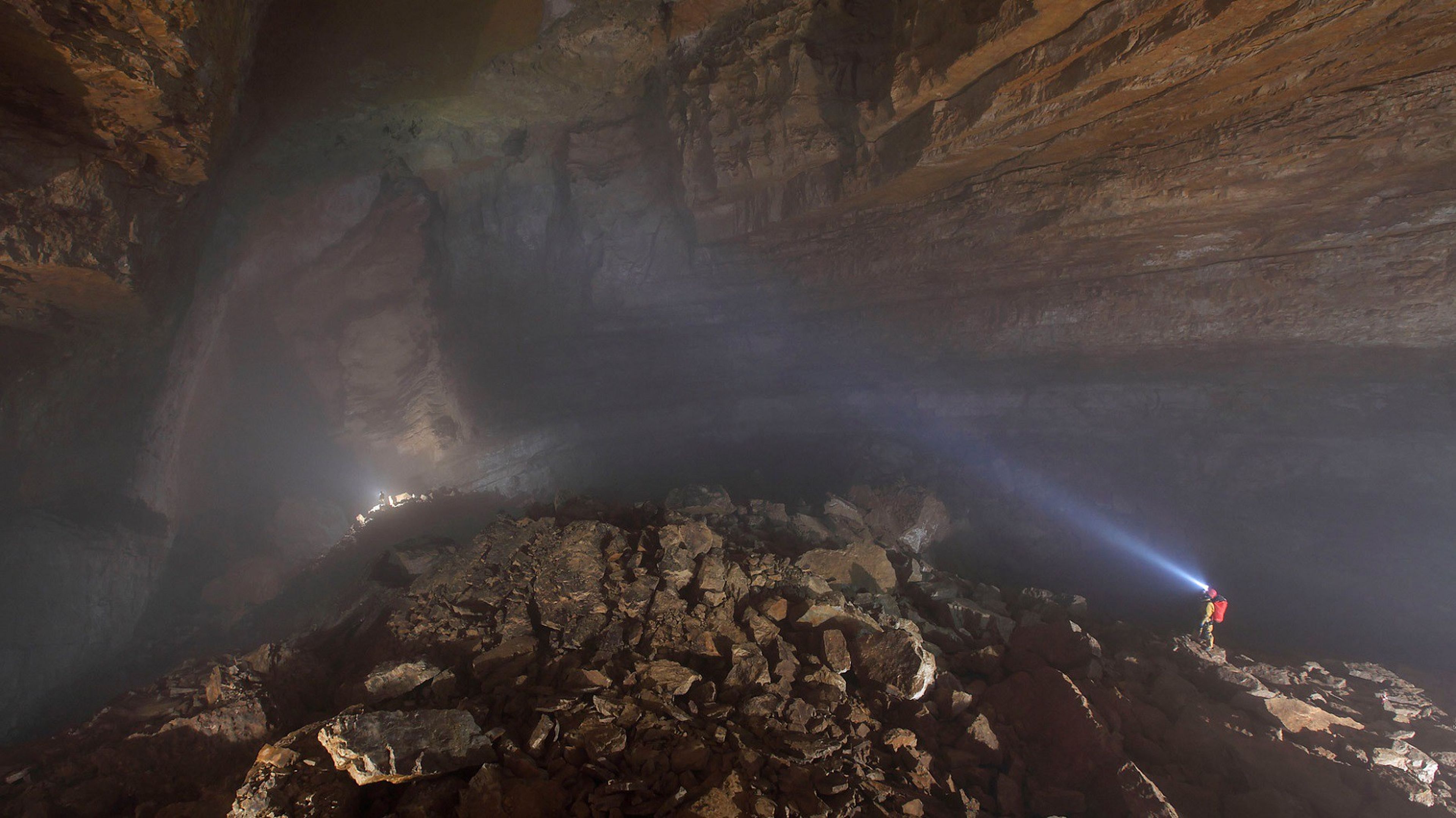 Cueva Gouffre Berger en Francia.