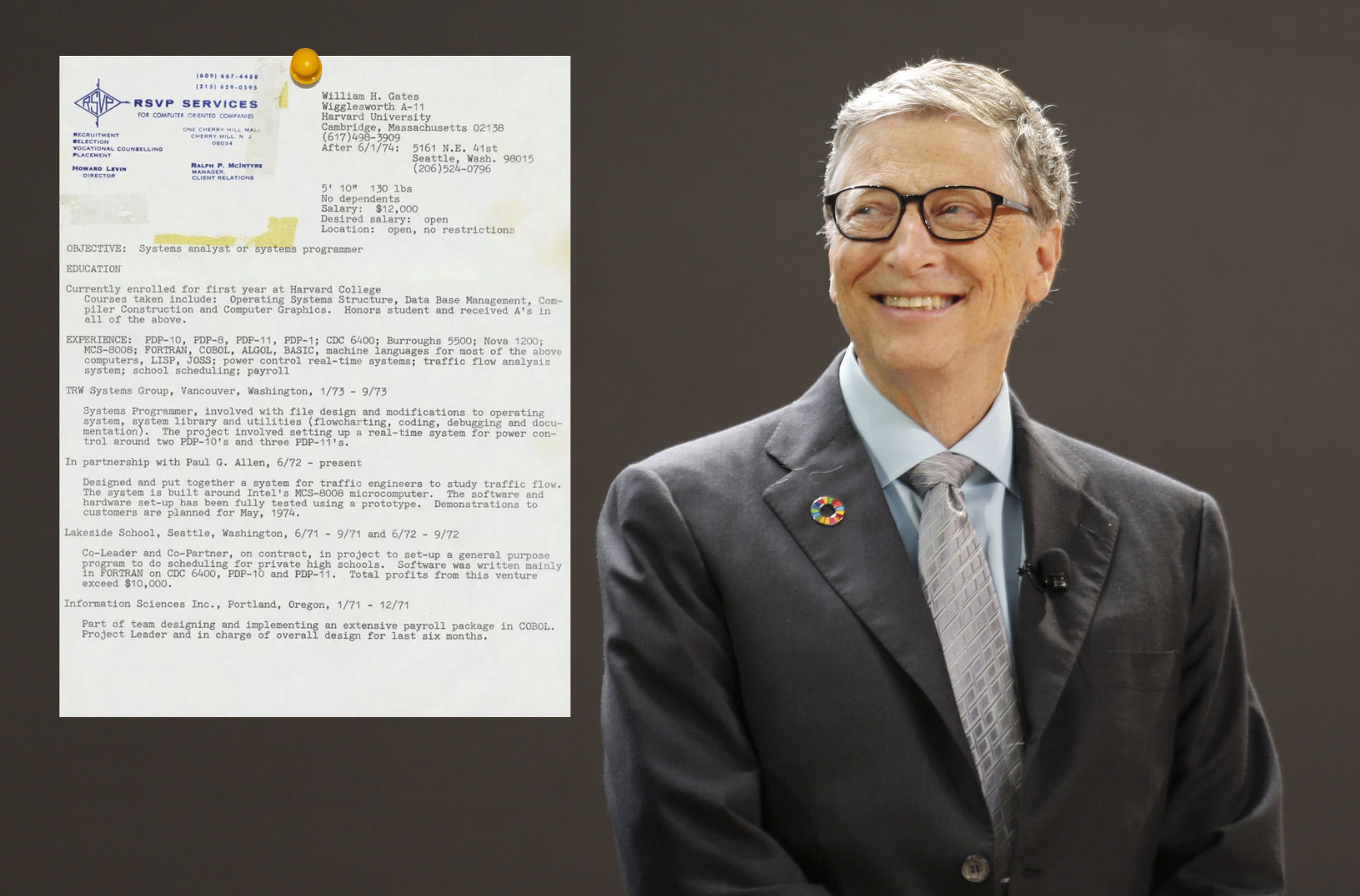 Curriculum de Bill Gates