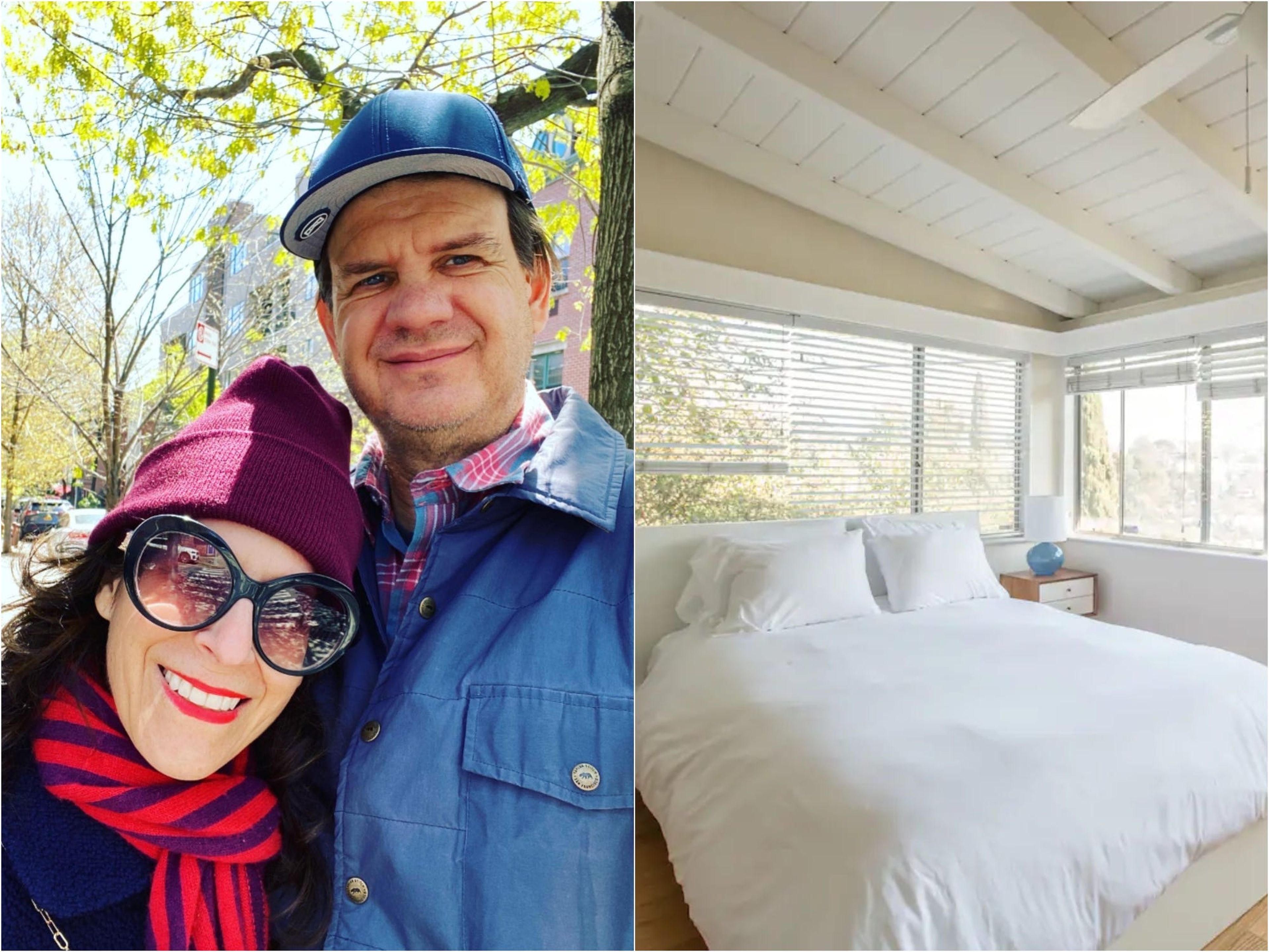 Hilary Hattenbach y su marido, Jared, publicaron su segunda casa en Airbnb después de que los inquilinos de toda la vida se mudaran.