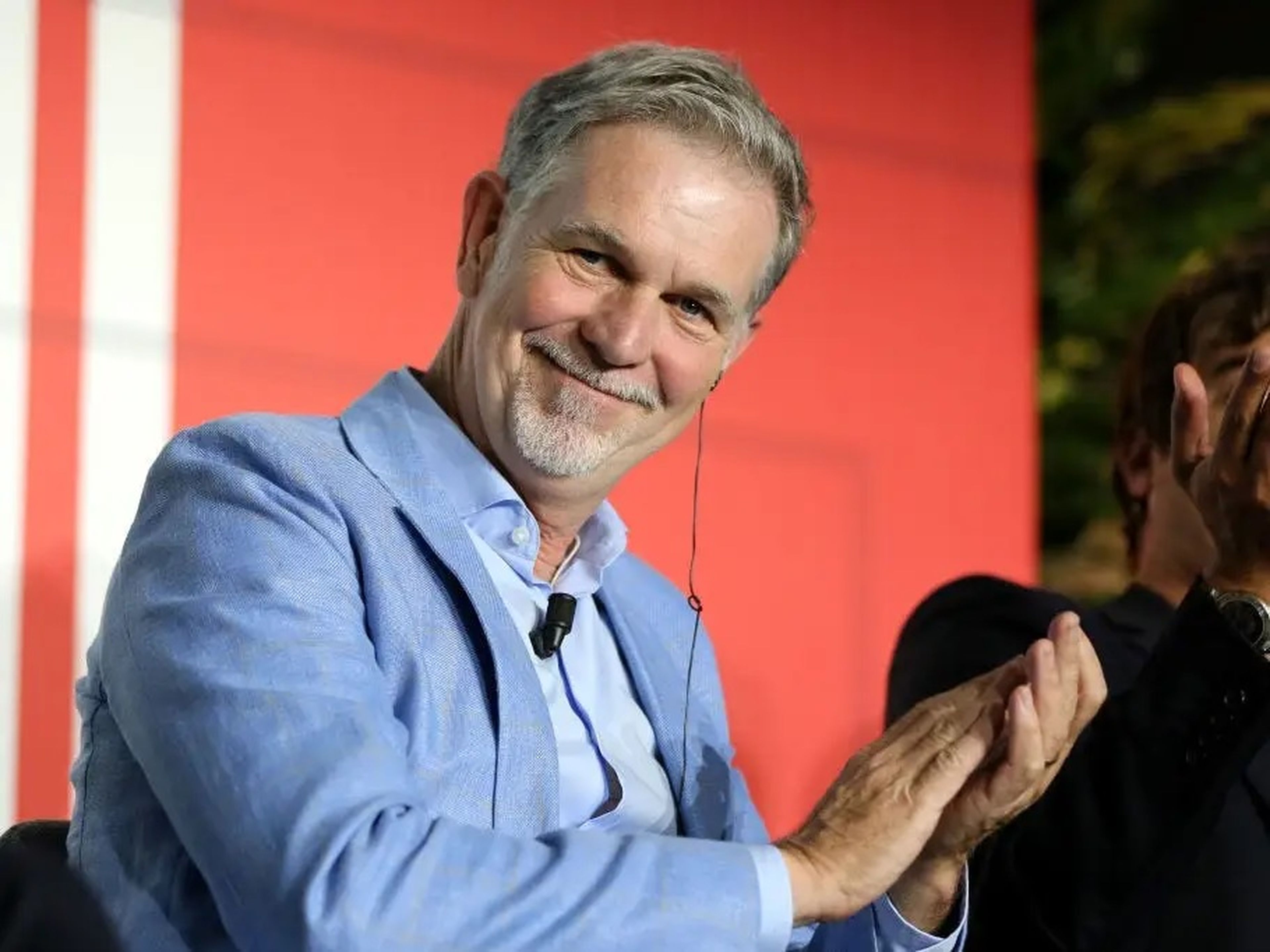 Reed Hastings, cofundador y co-CEO de Netflix, en Roma en 2019.