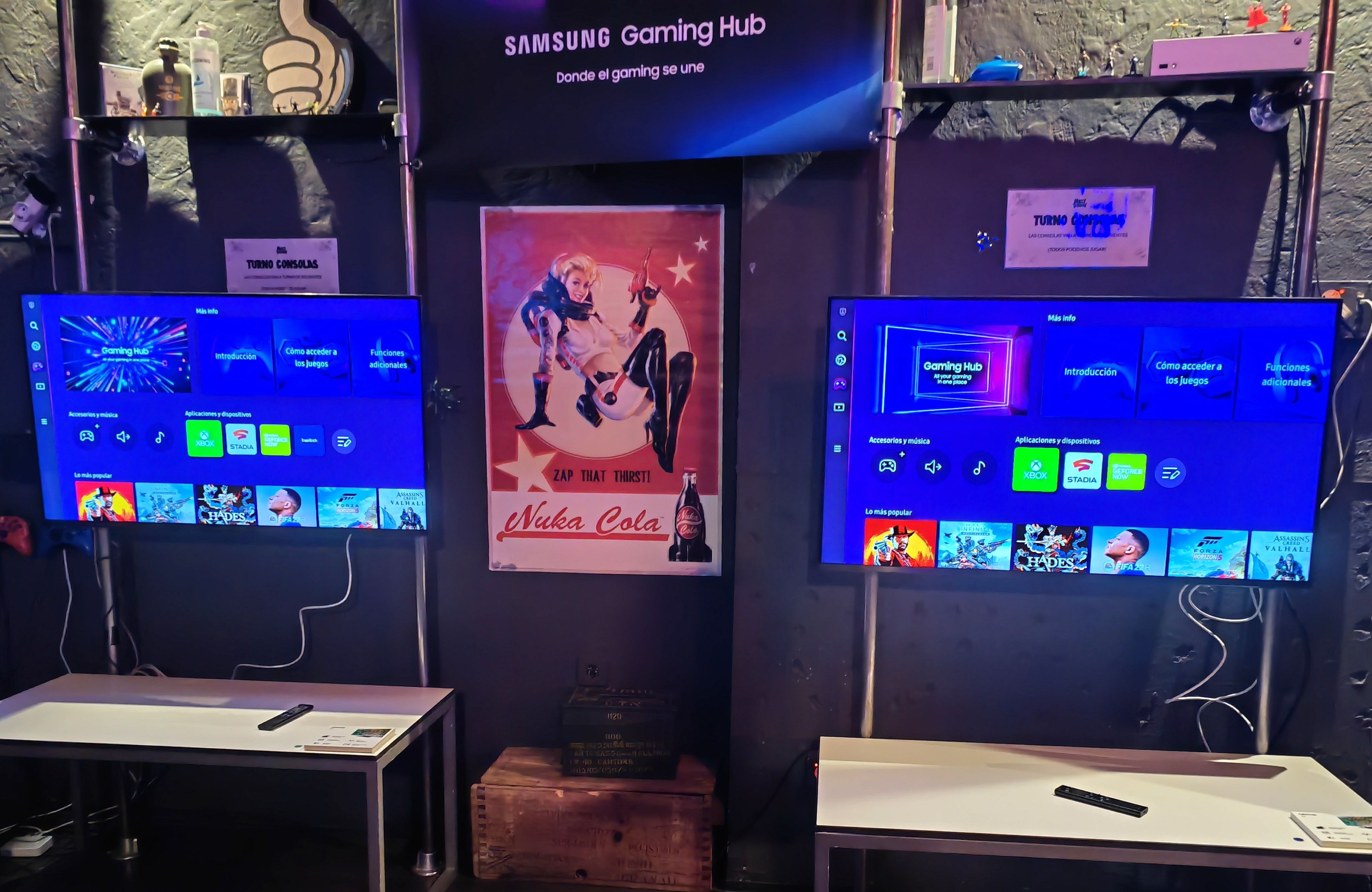 Samsung Gaming Hub.