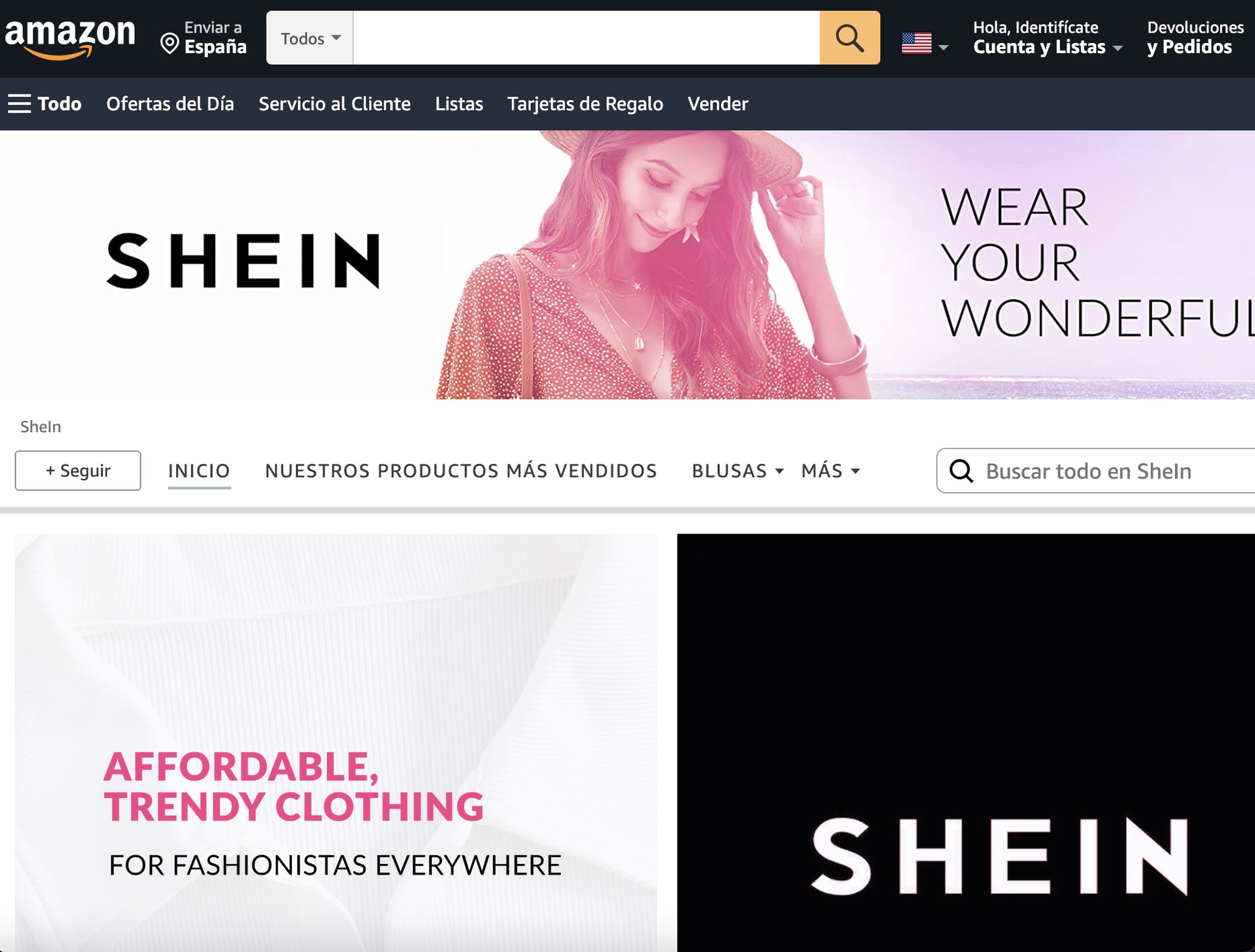 Shein ya vende sus productos en Amazon: cómo lo aprovechar | Business Insider España