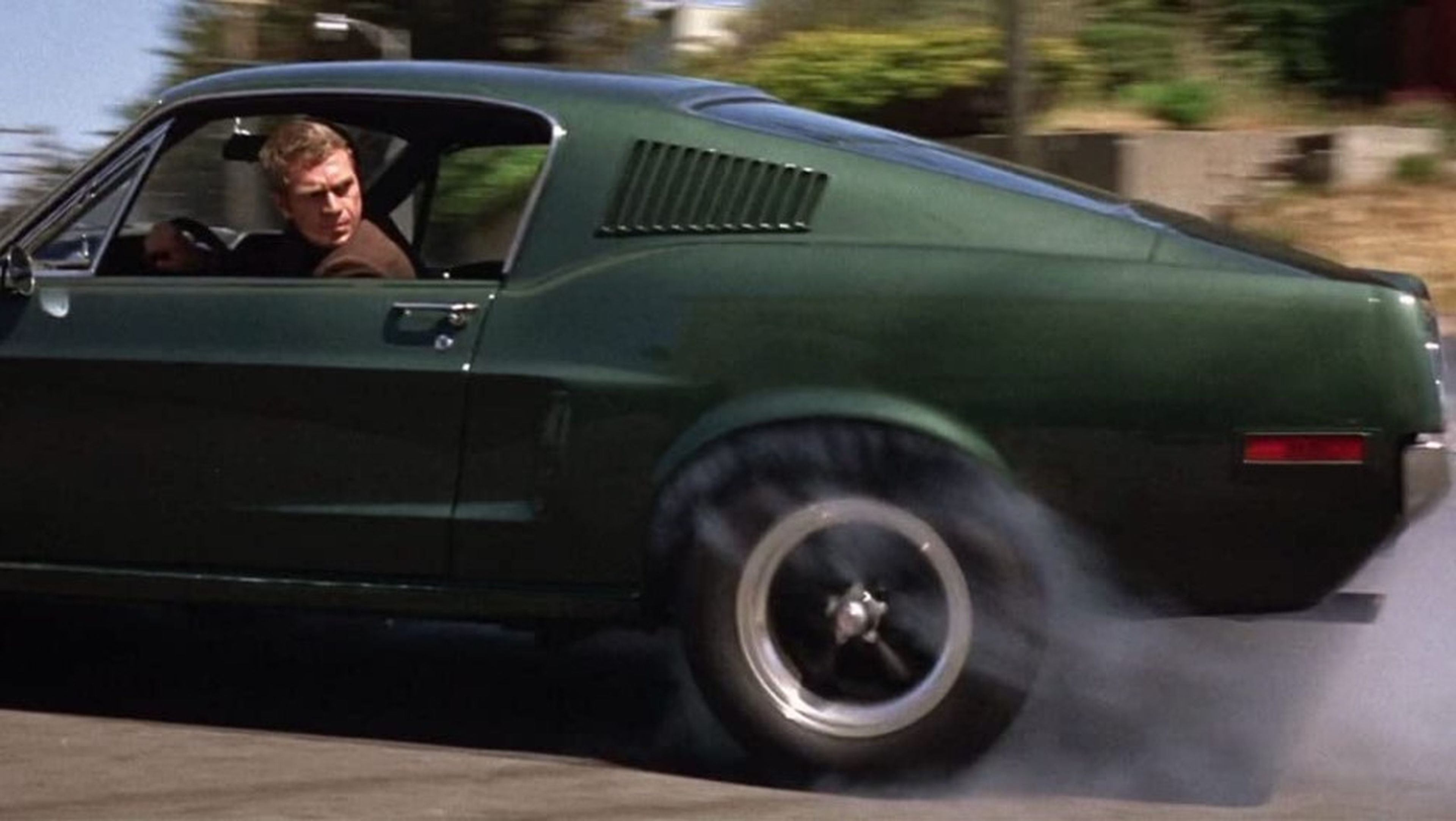 Steve McQueen, en una escena de la película 'Bullitt'.