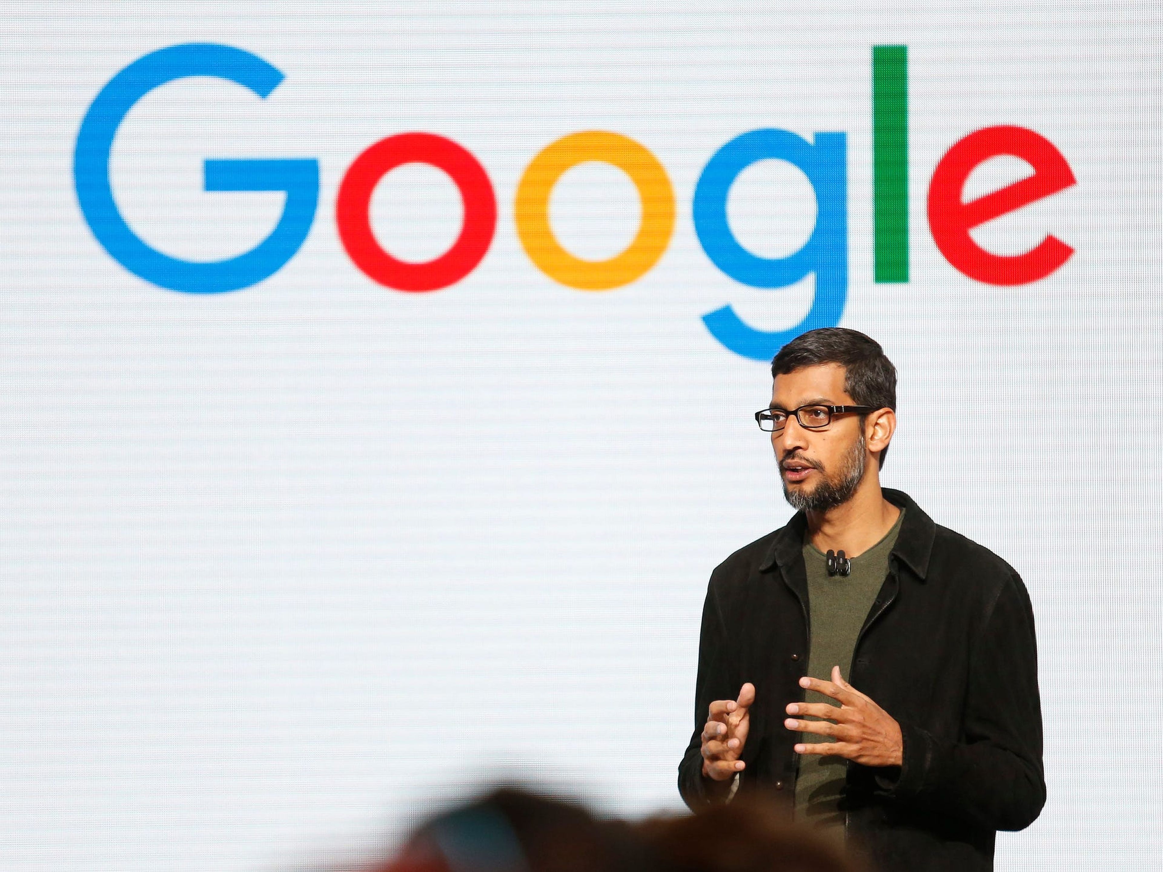 Sundar Pichai, CEO de Alphabet de Google