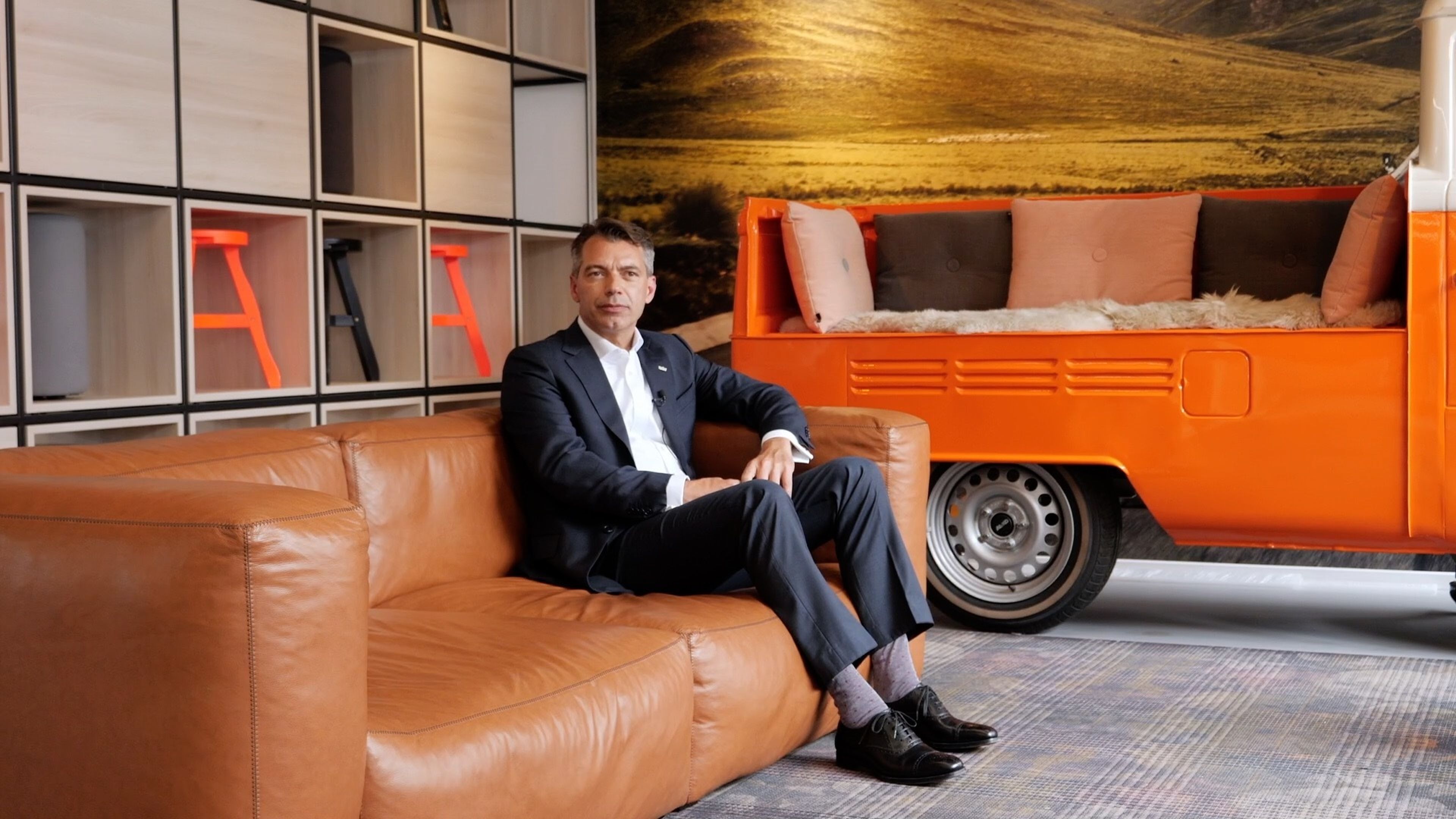 Vinzenz Pflanz, presidente de ventas de Sixt, en un momento de nuestra entrevista