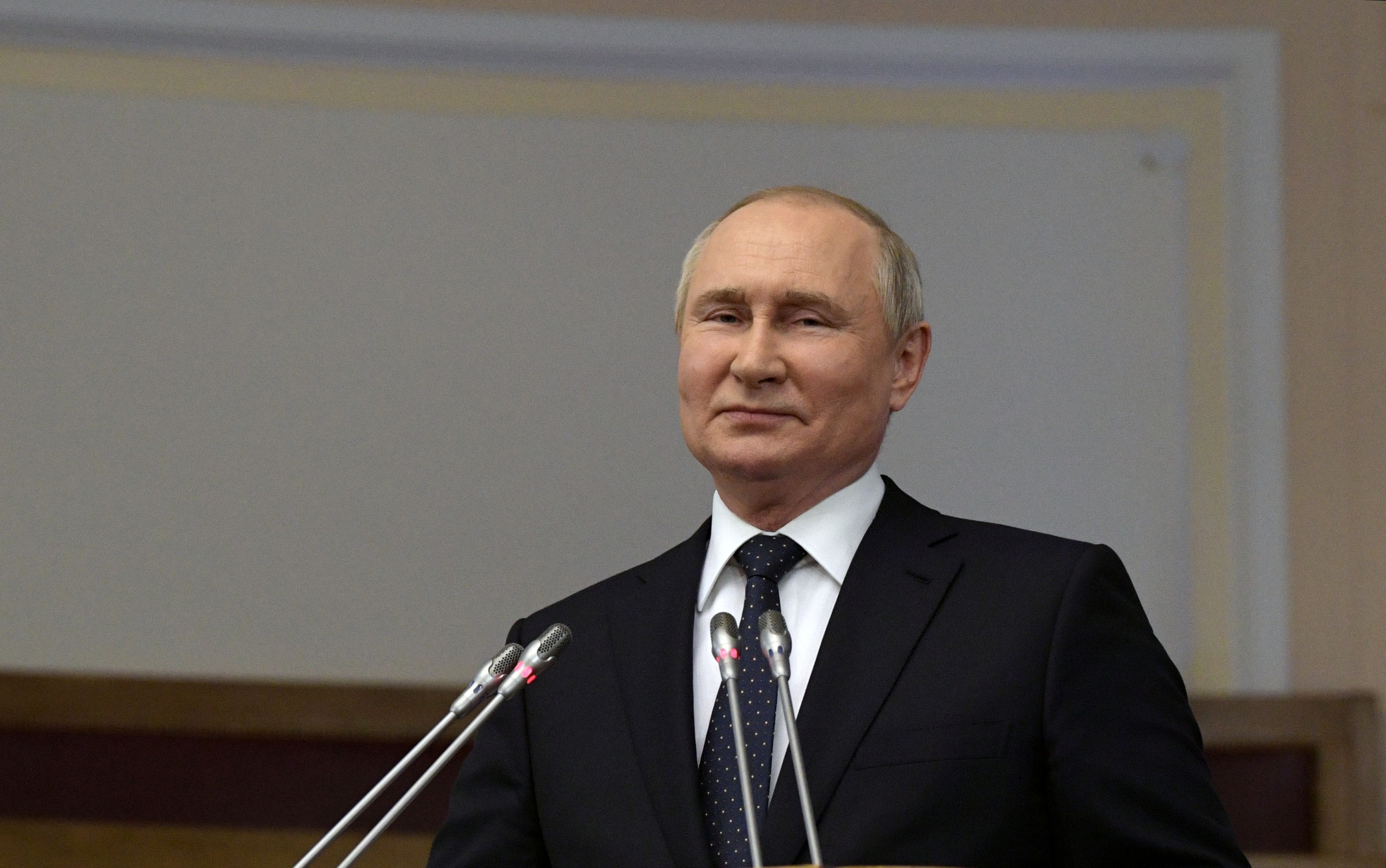 Vladímir Putin, presidente de Rusia.
