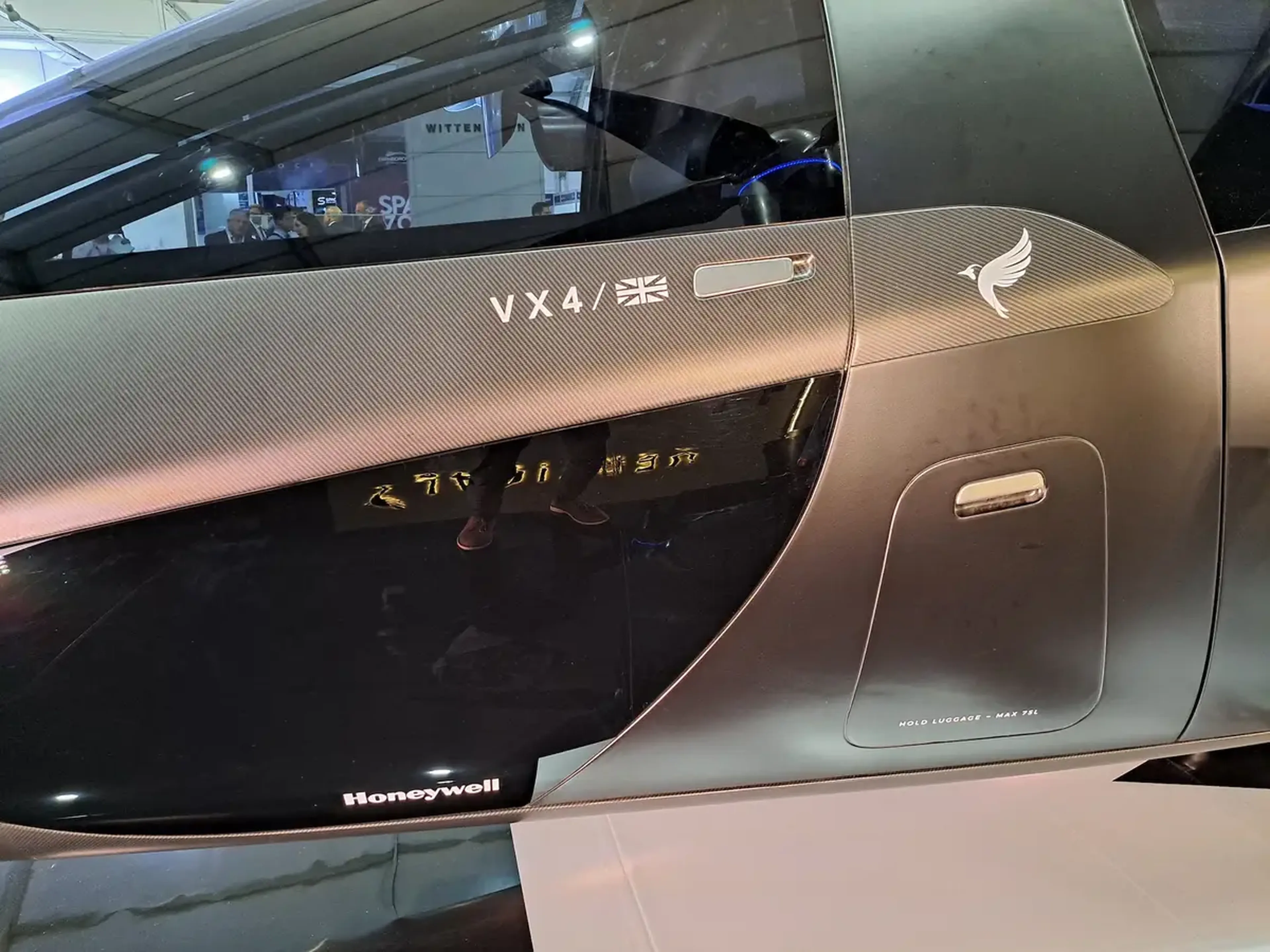 El VX4 está siendo desarrollado por la empresa británica Vertical Aerospace.